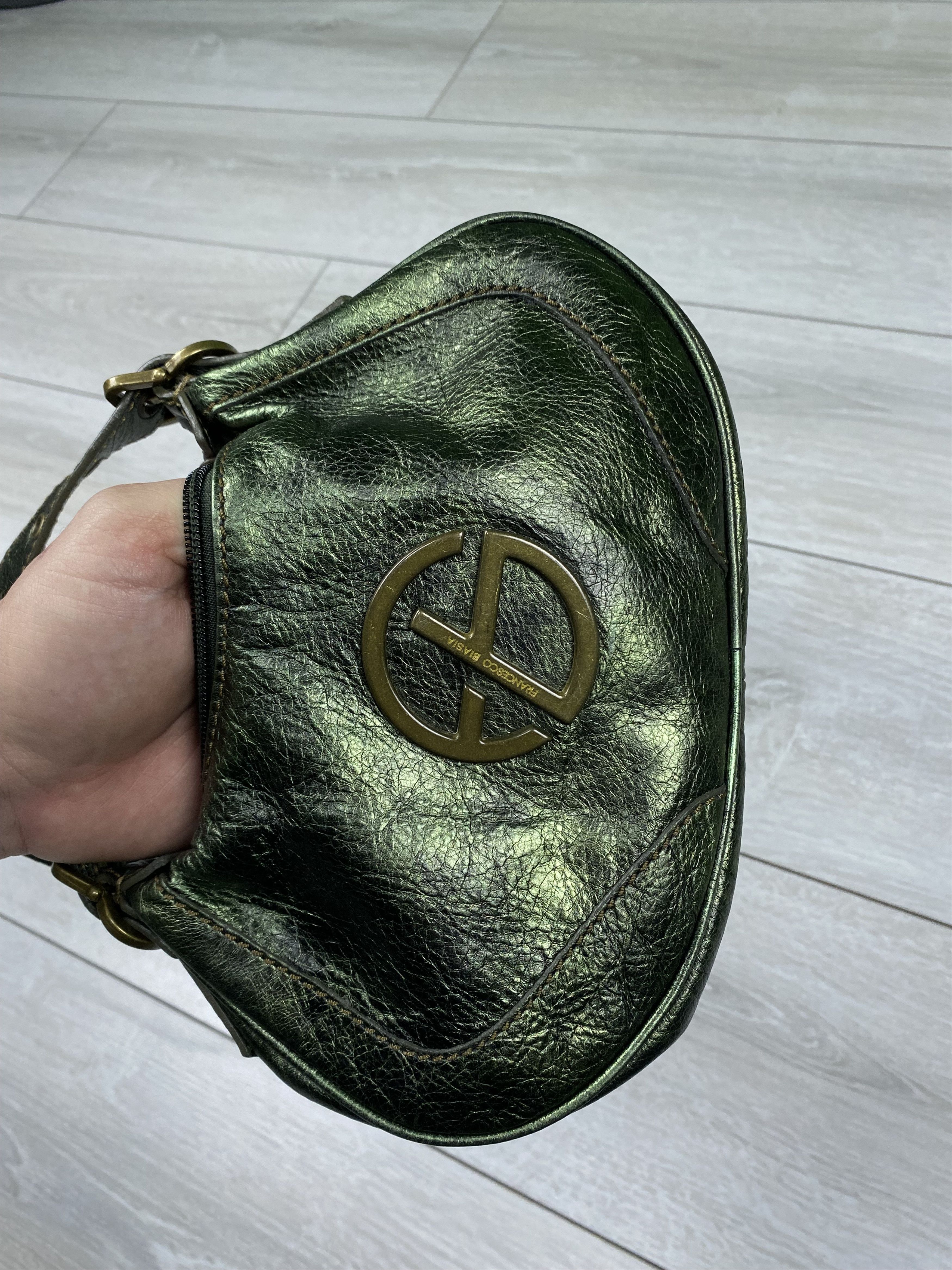 Other Vintage y2k Francesco Biasia green mini bag Size ONE SIZE - 6 Thumbnail