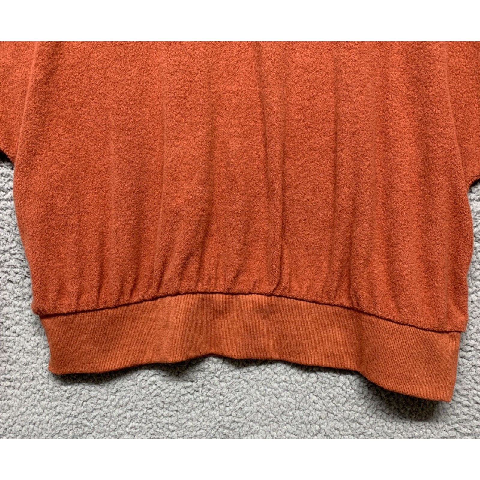 Vintage Universal Thread Sweatshirt Womens Fleece Pullover Size XL Orange New Size XL / US 12-14 / IT 48-50 - 3 Thumbnail