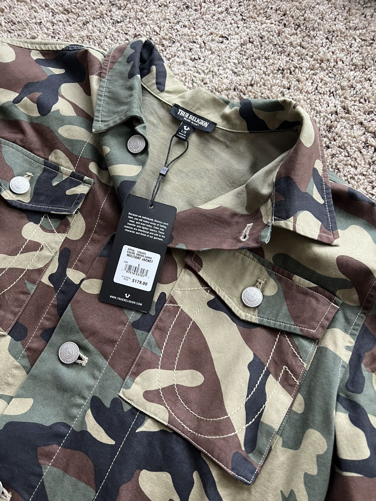 True Religion True Religion military Camo jacket New Size US L / EU 52-54 / 3 - 2 Thumbnail