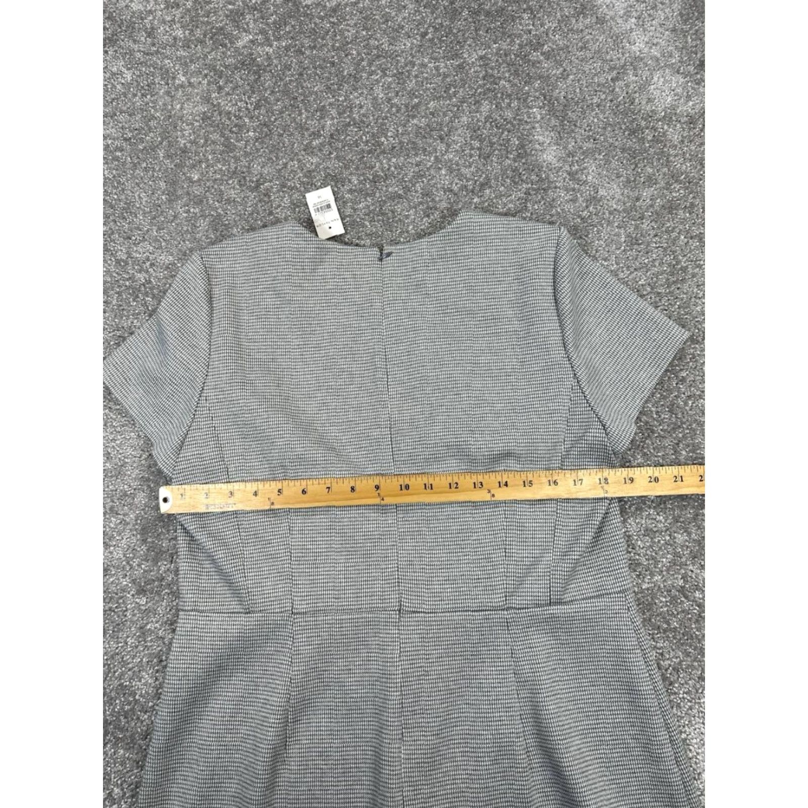 Ann Taylor Ann Taylor Dress Womens 14 Gray Blouson New Size XL / US 12-14 / IT 48-50 - 6 Thumbnail