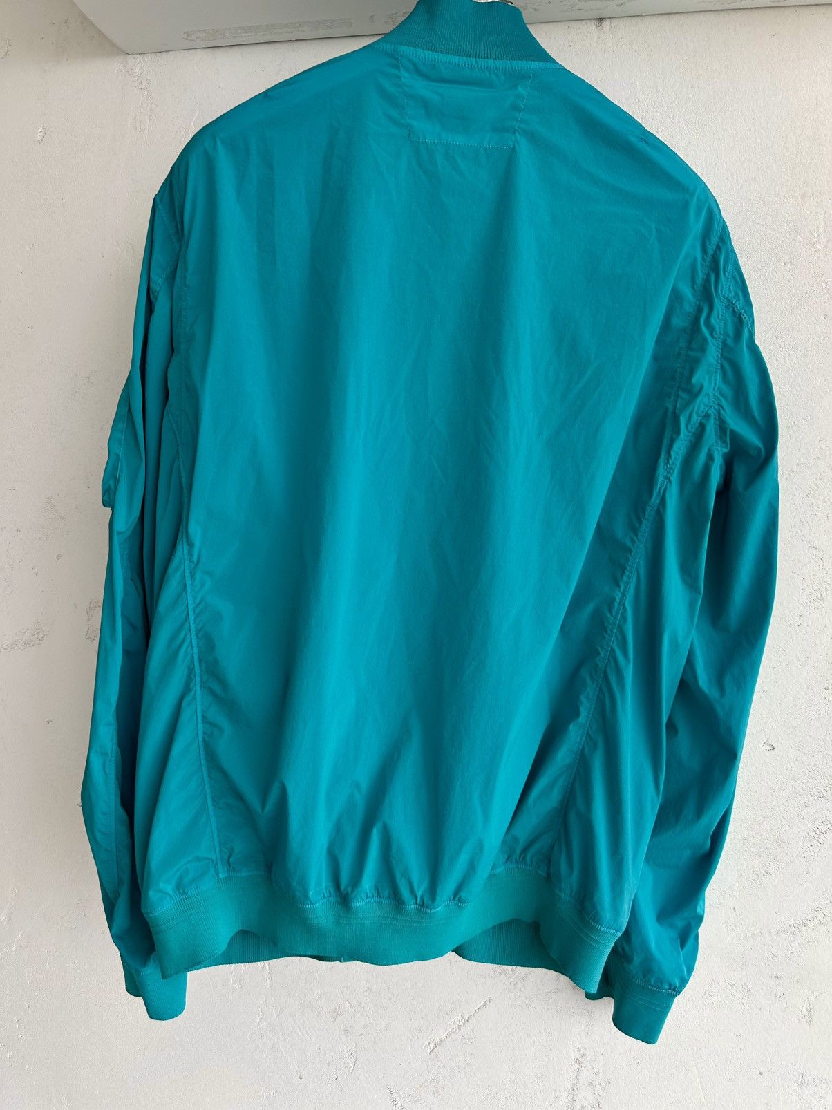 C.P. Company C.P Company Nycra-R Bomber Jacket Turquoise Size US XXL / EU 58 / 5 - 2 Thumbnail