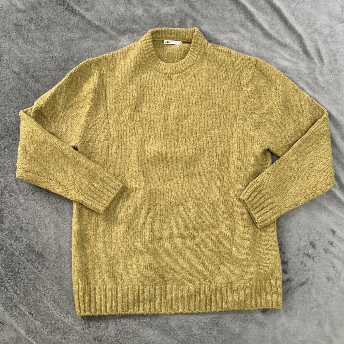 Zara Zara tweed crew neck knit sweater Size US M / EU 48-50 / 2 - 1 Thumbnail