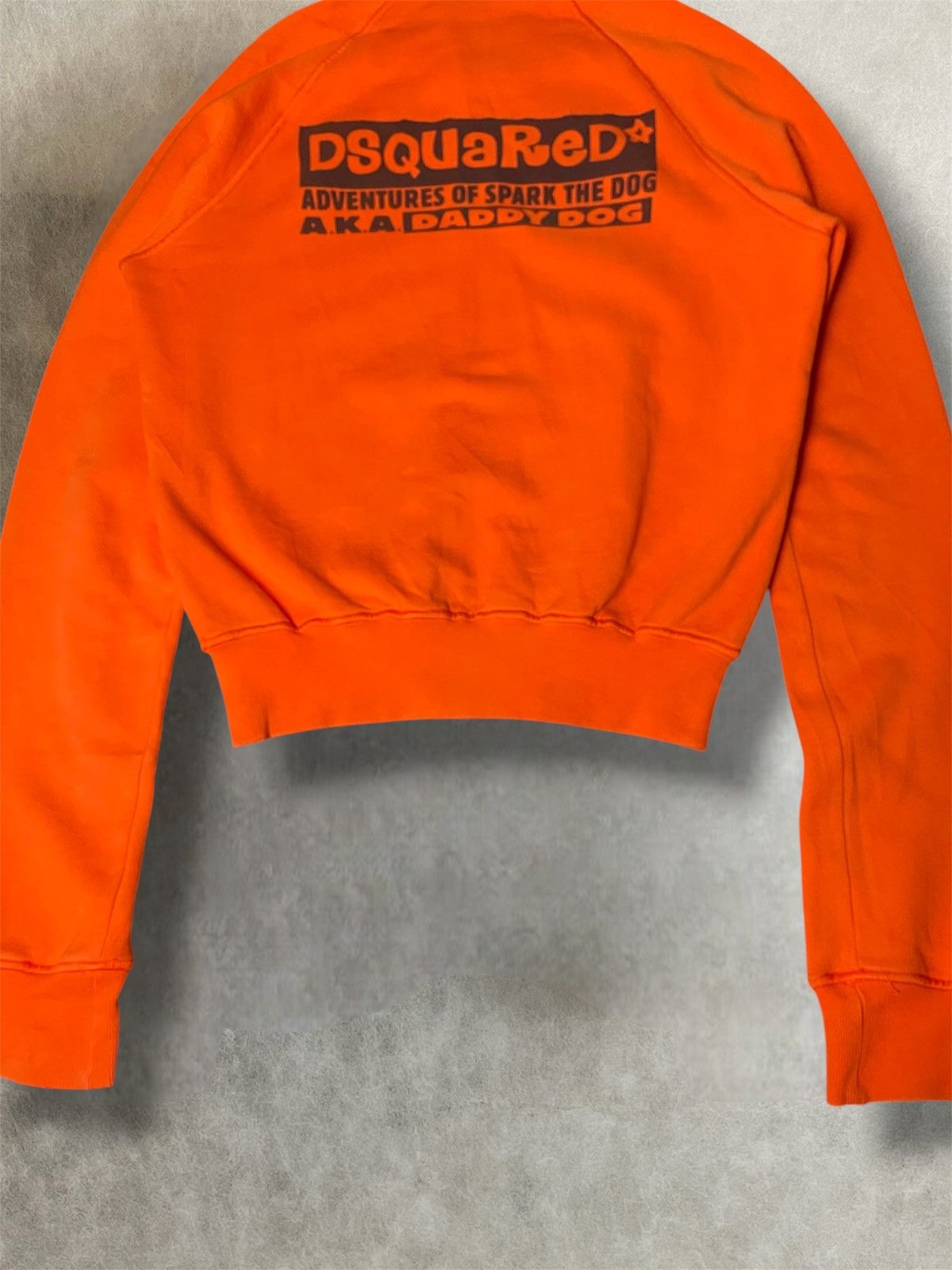 Dsquared2 FW2007 Dsquared2 “Daddy Dog” cropped 2-way zip hoodie Size US M / EU 48-50 / 2 - 9 Thumbnail