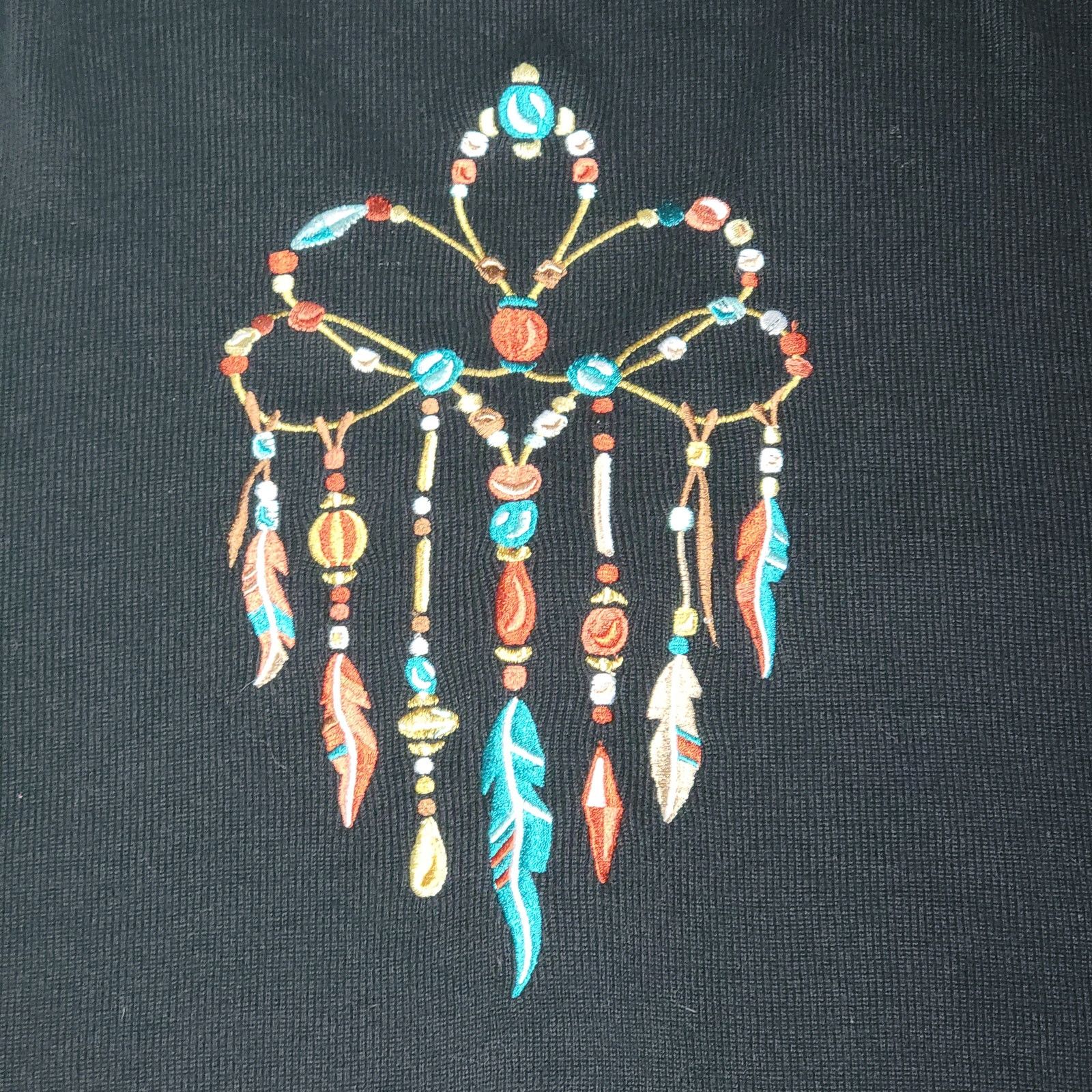 Bob Mackie Bob Mackie Wearable Art Knit LS Sweater w/ Embroidery - 3X Size 3XL / US 20-22 - 4 Thumbnail