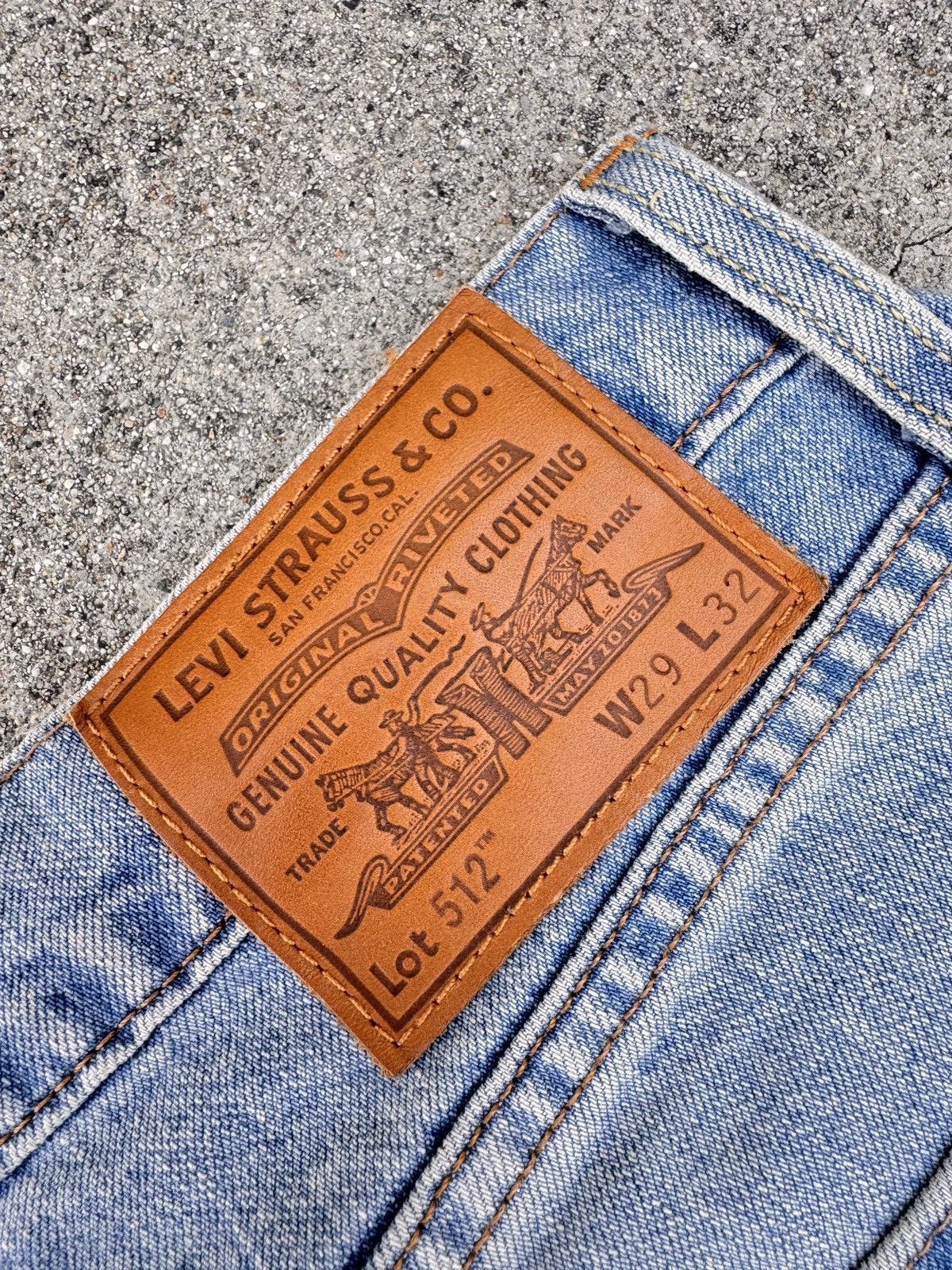 Levi's Vintage Distressed Levi’s 501 Light Wash Denim Jeans Size US 29 - 4 Thumbnail