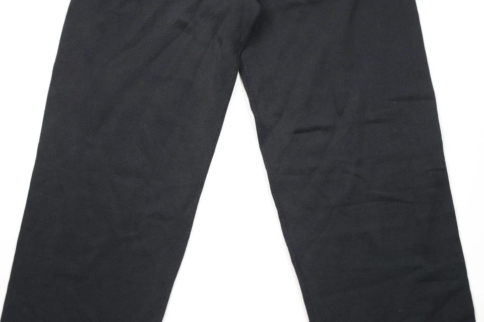 Ralph Lauren × Vintage Deadstock Vintage Ralph Lauren Wide Leg Sweatpants Black USA Size US 34 / EU 50 - 3 Thumbnail