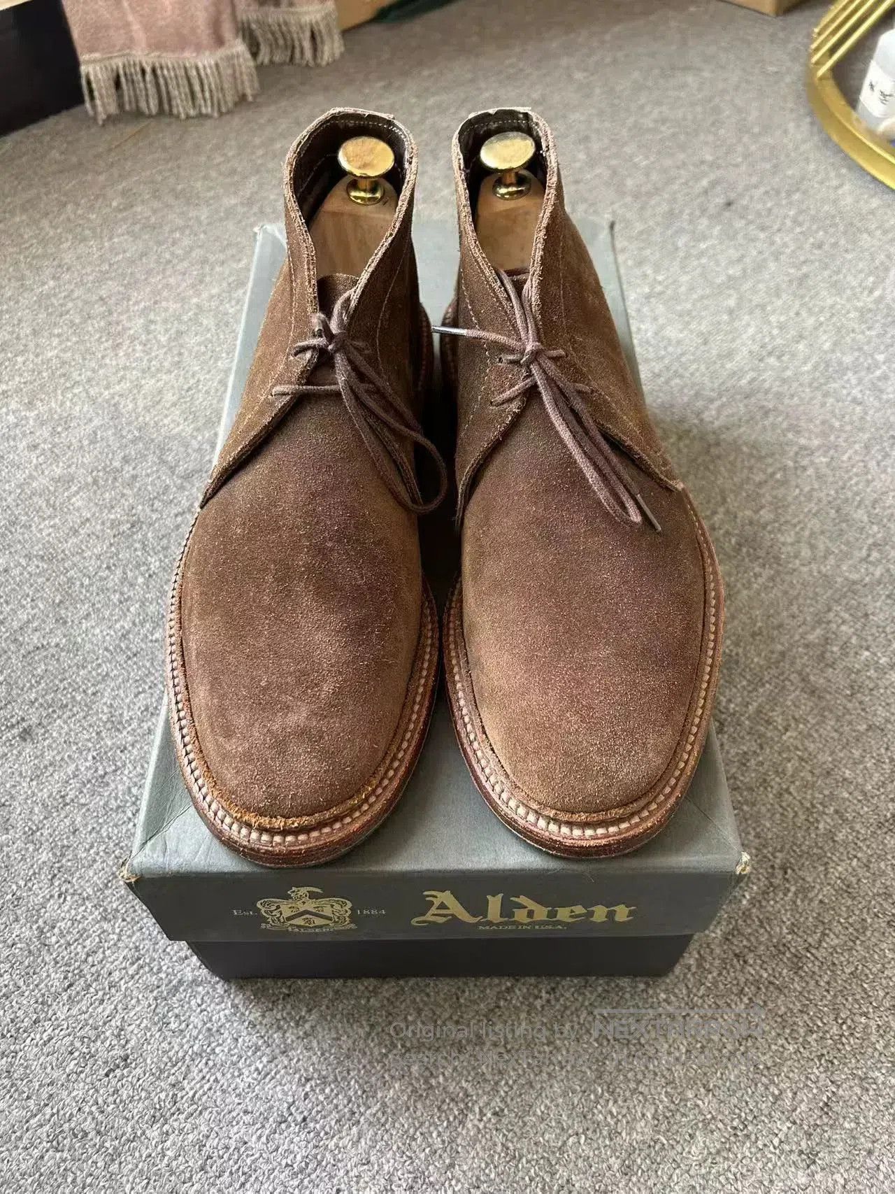 Alden brown alden chukka boots size 7.5. Size US 7.5 / EU 40-41 - 1 Thumbnail