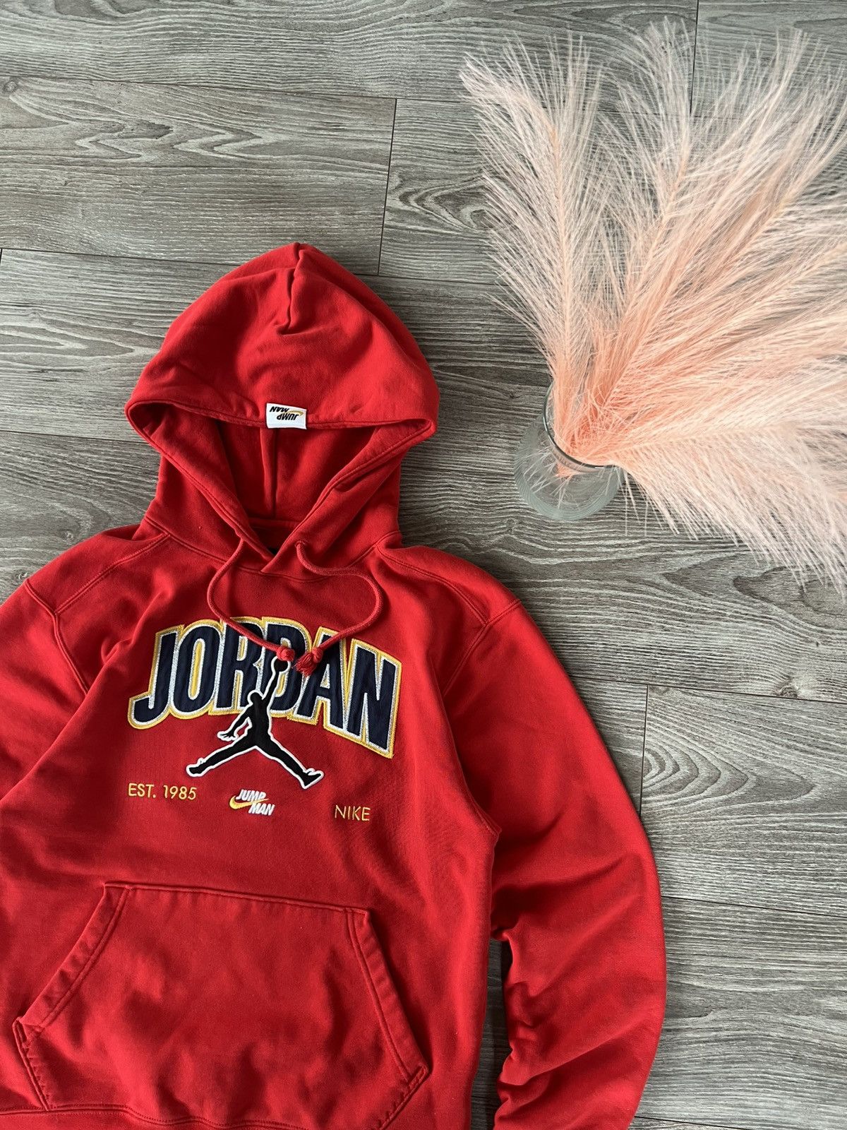 Jordan Brand × Nike ‼️Nike Air Jordan Jump Man Big Logo Hoodie Size US S / EU 44-46 / 1 - 2 Thumbnail