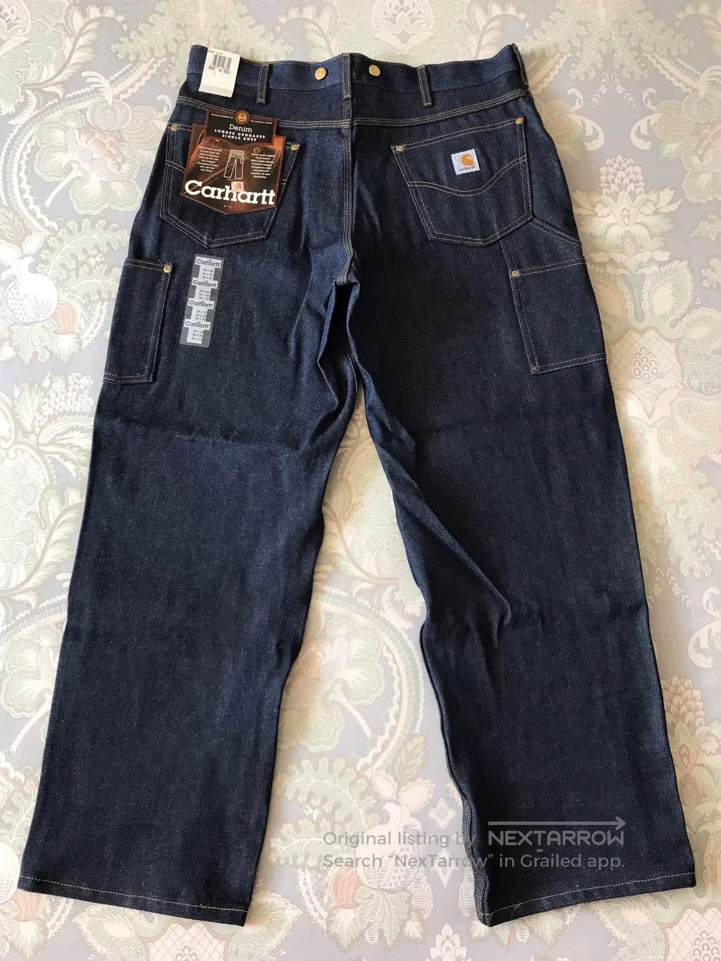 Carhartt Carhartt B06 Raw Denim Jeans W36L30. Size US 36 / EU 52 - 3 Thumbnail