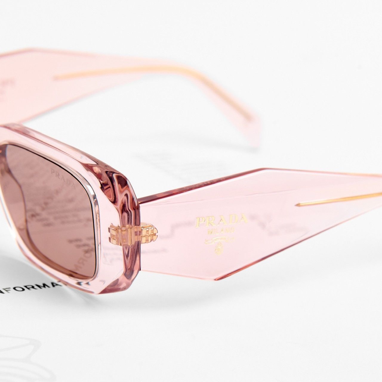 Prada PRADA 0PR 17WS 19Q10D SUNGLASSES Size ONE SIZE - 3 Thumbnail