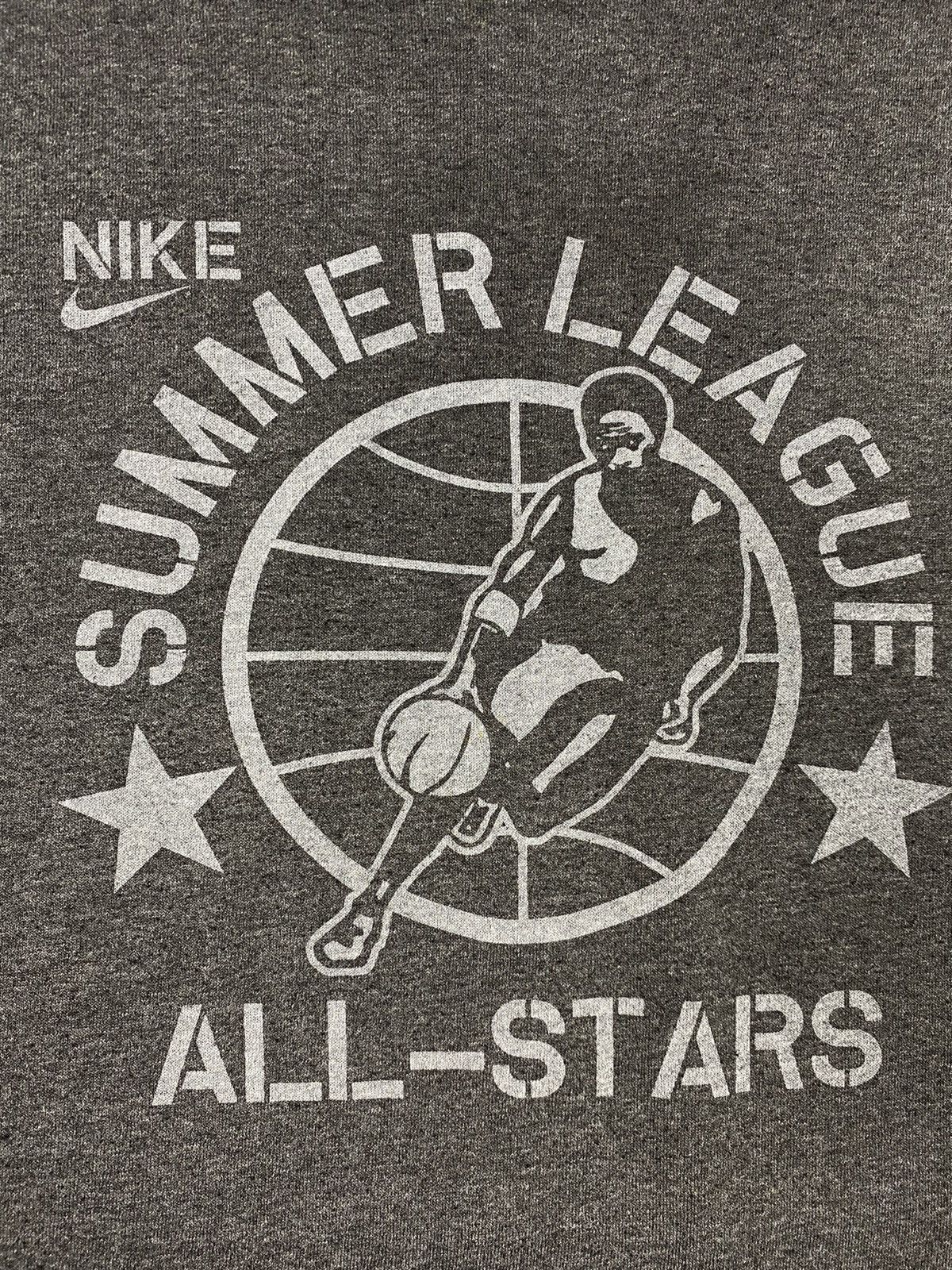 Vintage Vintage 90s Nike Basketball Summer League All Stars Tee y2k Size US M / EU 48-50 / 2 - 5 Thumbnail