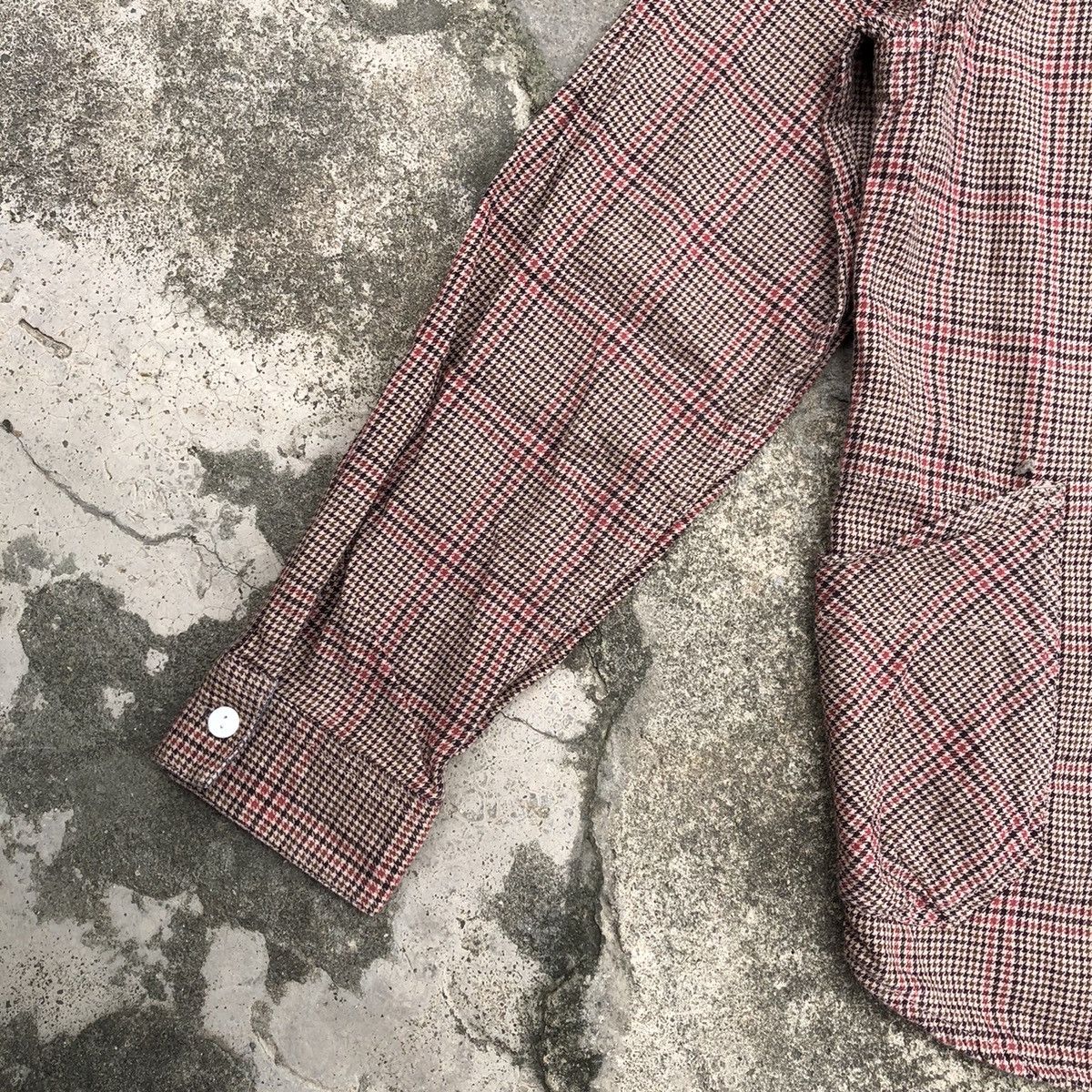 Japanese Brand 🔥Rare🔥🇯🇵Coen Smiths Checkerd Workers Buttons Pockets Shirts Size US M / EU 48-50 / 2 - 11 Thumbnail