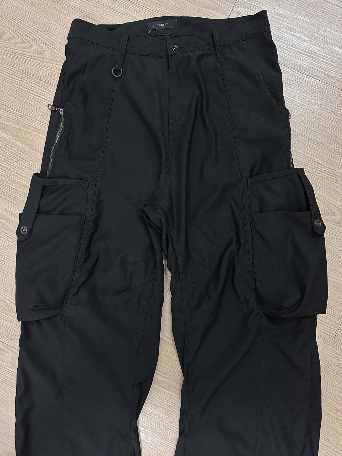 CIVARIZE × Japanese Brand × Seditionaries Rare Beautiful Civarize Baggy Bondage Parachute Cargo Pants Size US 33 - 3 Thumbnail