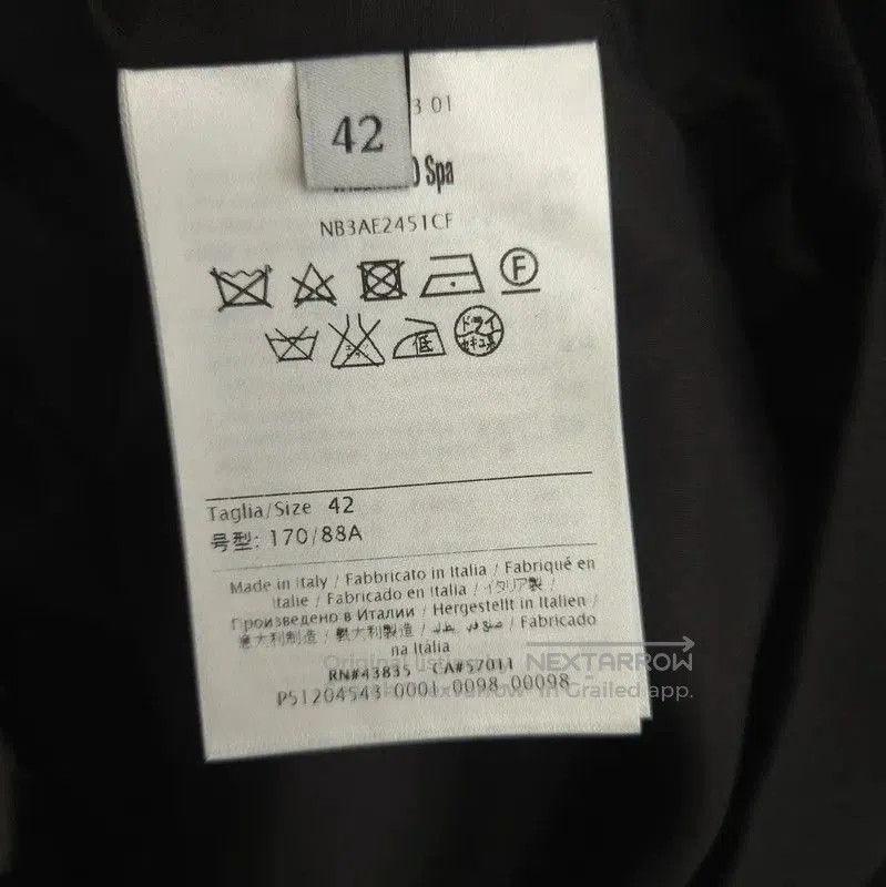 Valentino Valentino Black Wool Short Sleeve Embroidered Shirt . Size M / US 6-8 / IT 42-44 - 5 Thumbnail