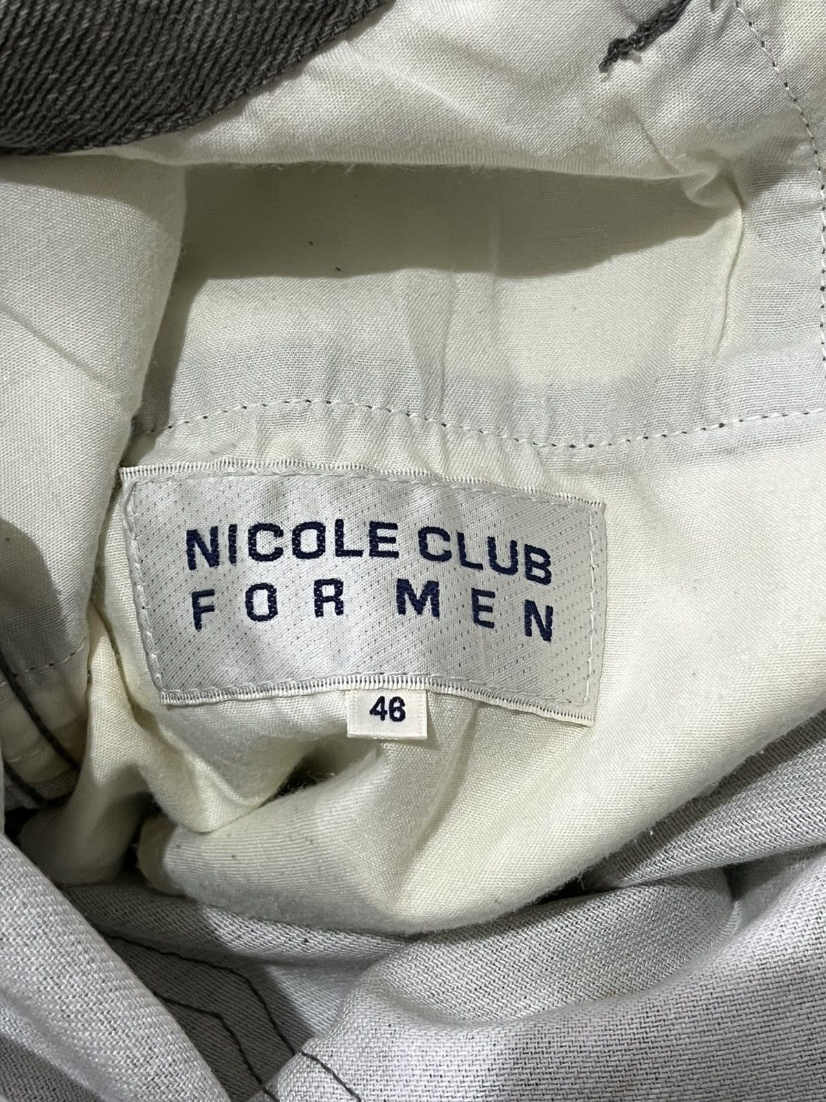 Nicole Club Japanese Brand 2000's Nicole Club For Men Size US 29 - 8 Thumbnail