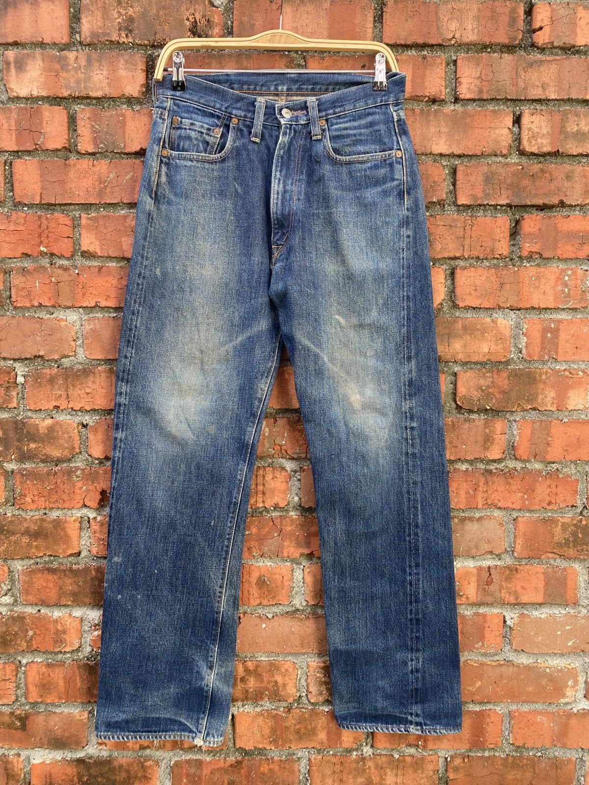 Denime W30x30 Vintage denime redline toyo enterprise made in JAPAN Size US 30 / EU 46 - 1 Thumbnail