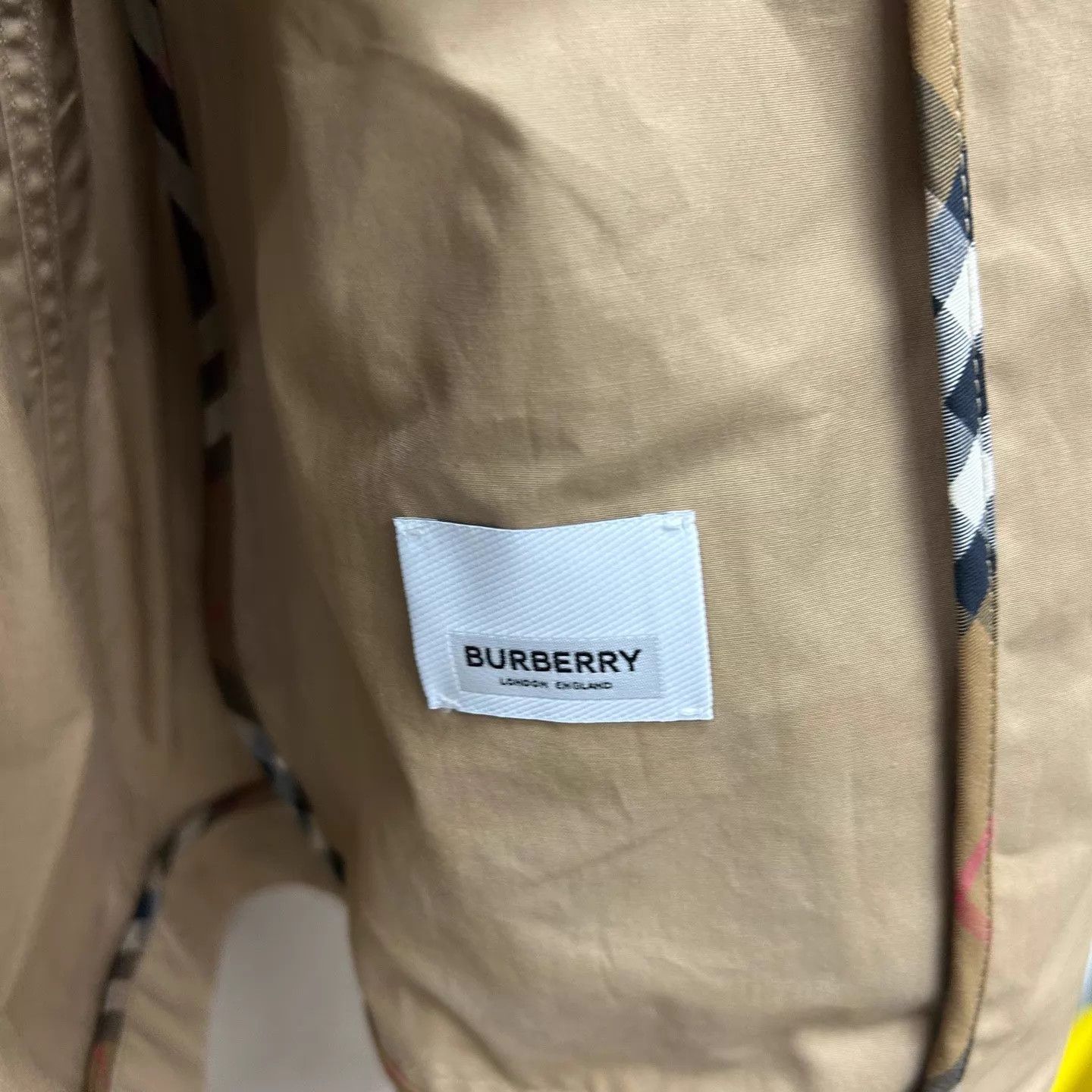 Burberry Burberry Khaki Long Sleeve Drawcord Jacket UK6 NWT Size XS / US 0-2 / IT 36-38 - 3 Thumbnail