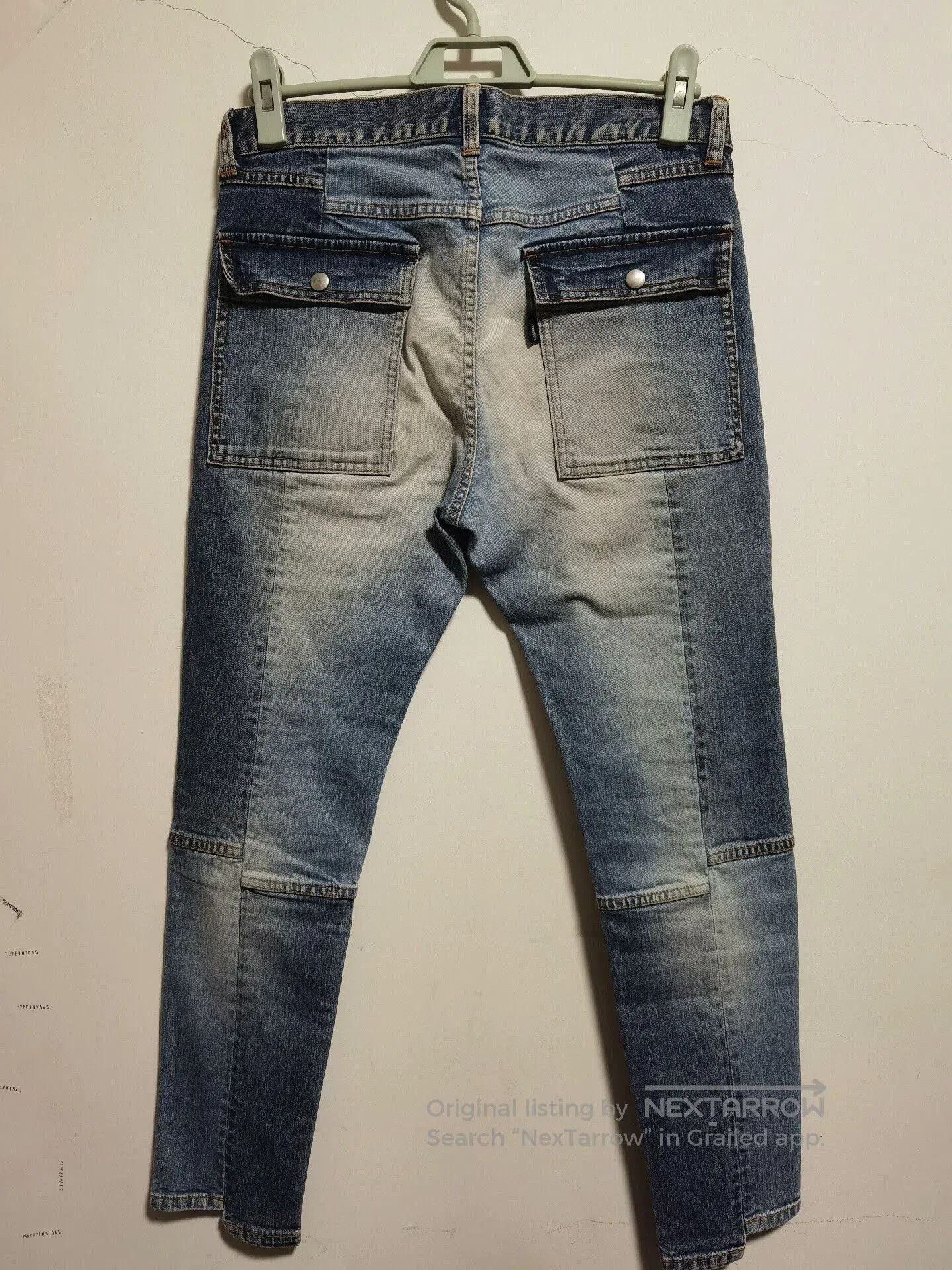 Undercover designer patchwork denim pants by john undercover. Size 28" / US 6 / IT 42 - 2 Thumbnail
