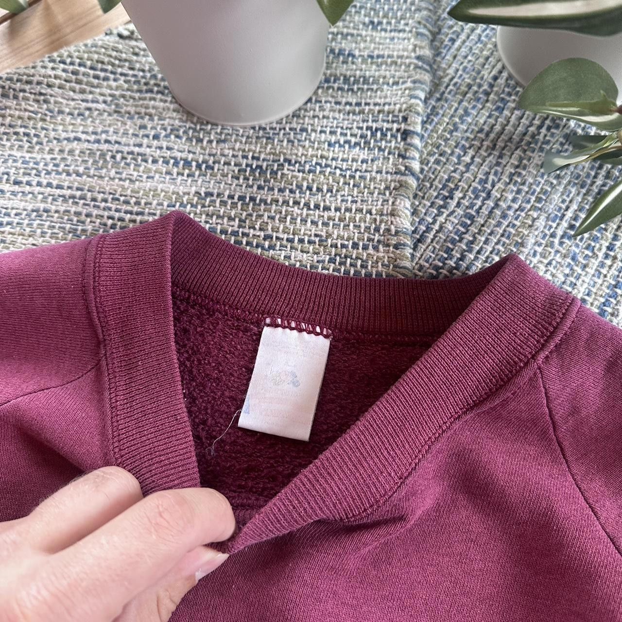 Fruit Of The Loom Vintage 90s Retro Blank Fruit Of The Loom Baggy Sweatshirt Size US L / EU 52-54 / 3 - 4 Thumbnail