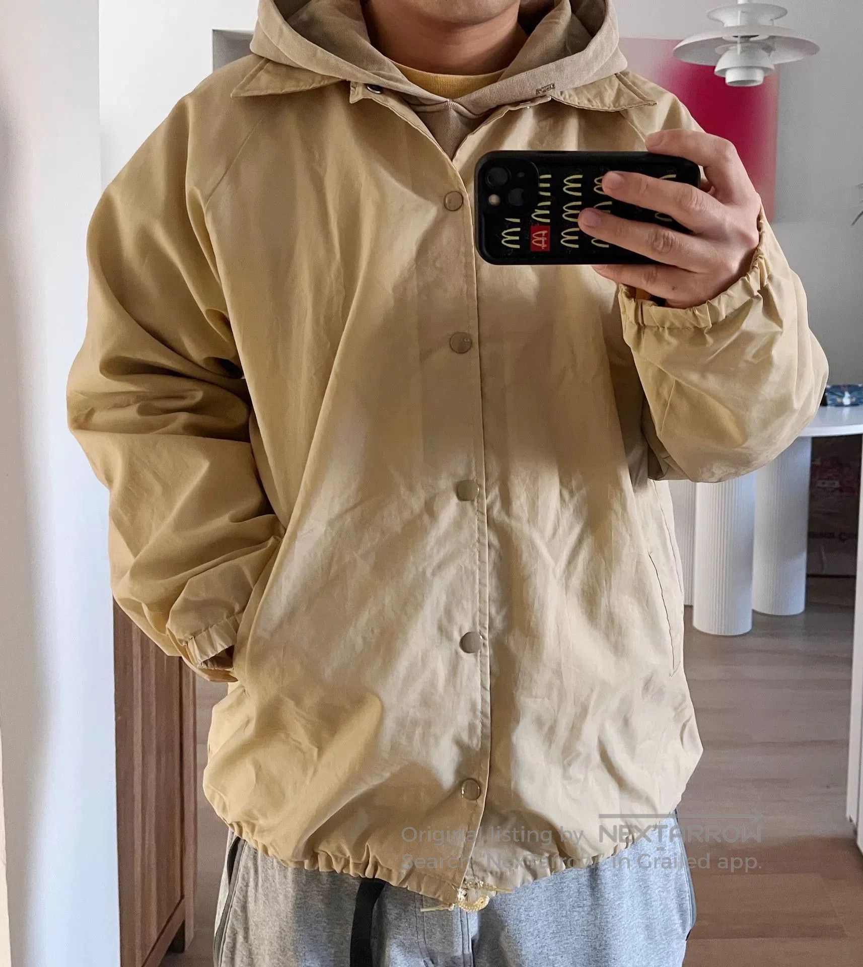 VINNY's Vintage 80s 90s Coach Jacket. Size US L / EU 52-54 / 3 - 4 Thumbnail