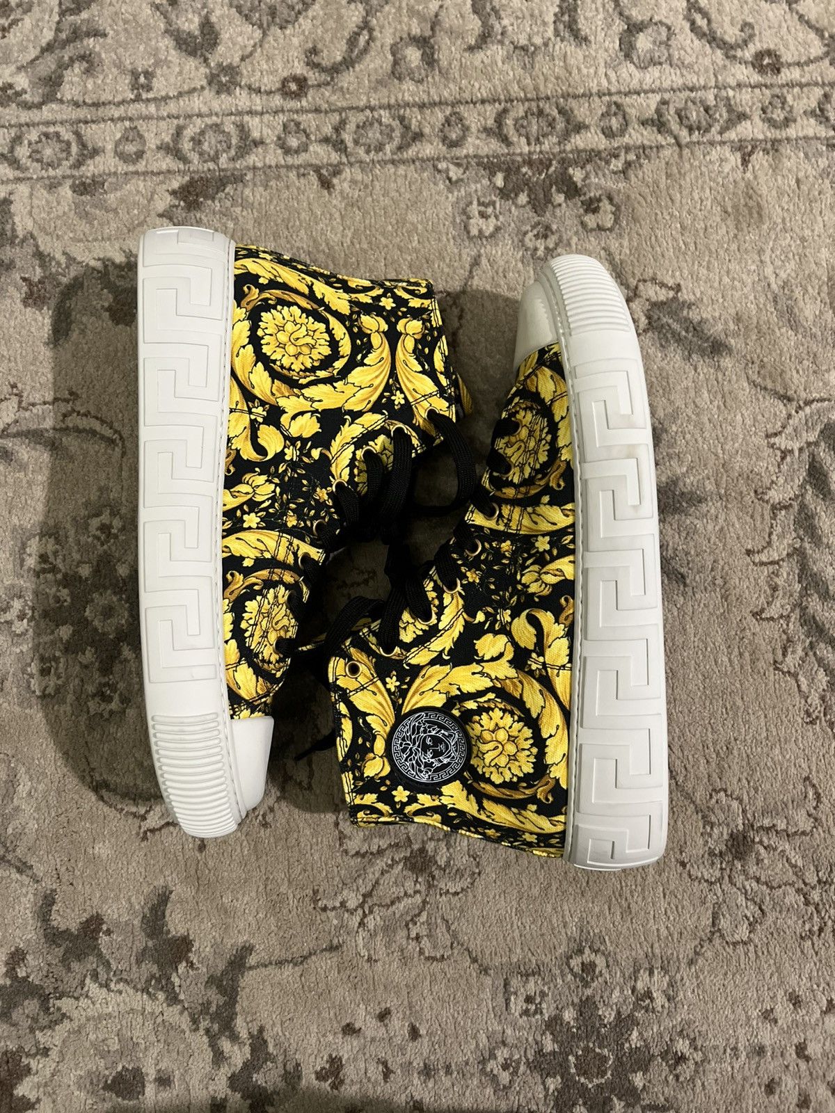 Versace Versace Greca Barocco High Top Size US 12 / EU 45 - 4 Thumbnail