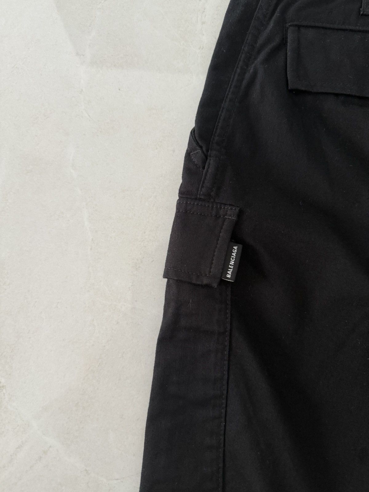 Balenciaga Balenciaga Black Cargo Pants Sz. 48 Size US 32 / EU 48 - 5 Thumbnail