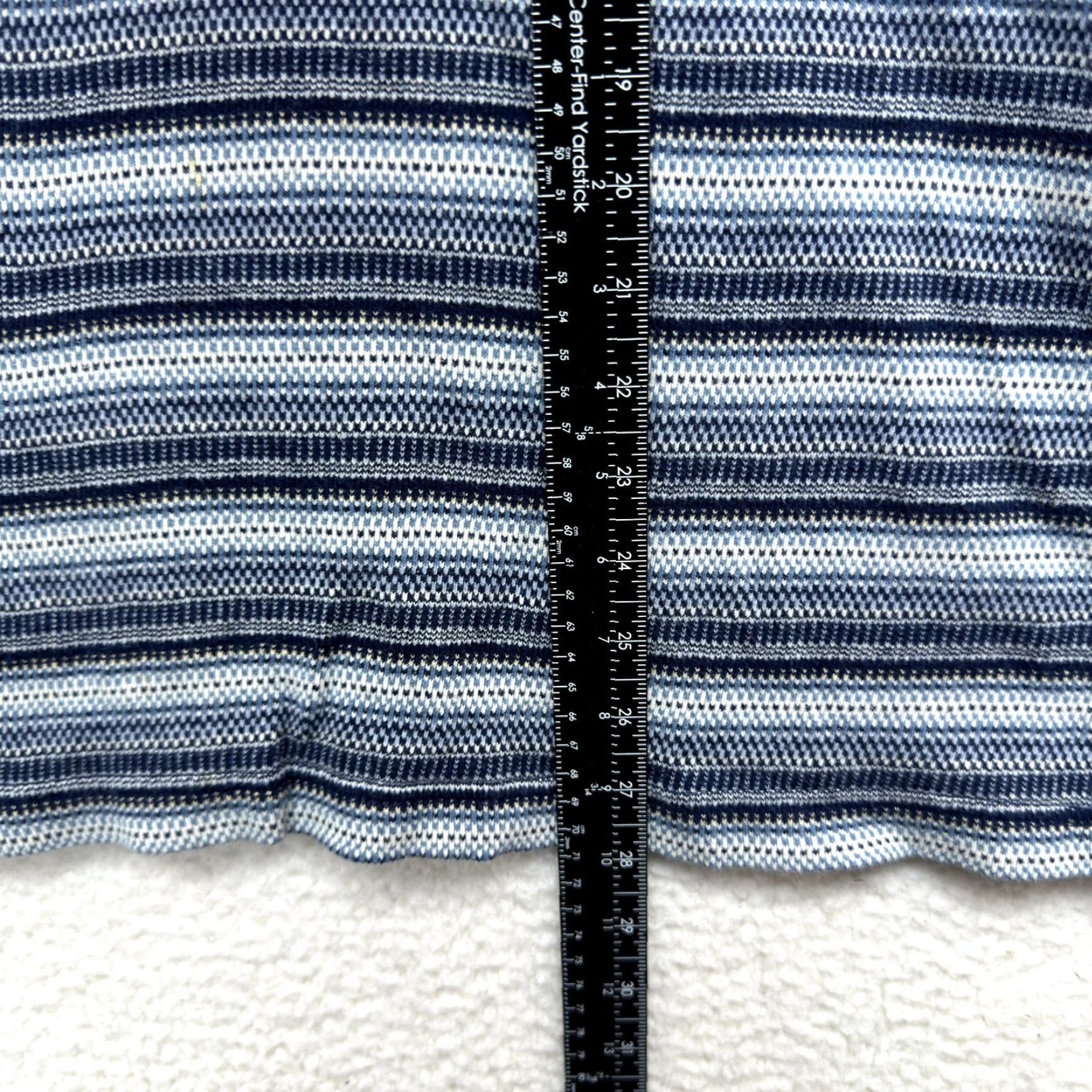 Faded Glory VINTAGE 90s Y2K Henley Sweater XL Mens Blue Striped Grandpa Skater Grunge Rugby Shirt Size US XL / EU 56 / 4 - 6 Thumbnail