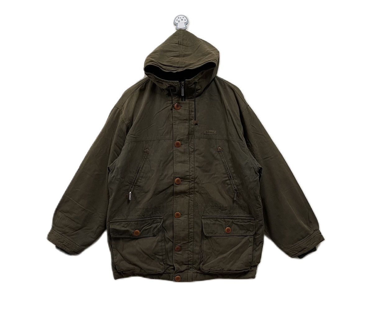 L.L. Bean Vintage 90s LL Bean Hoodie Jacket Size US XL / EU 56 / 4 - 1 Thumbnail