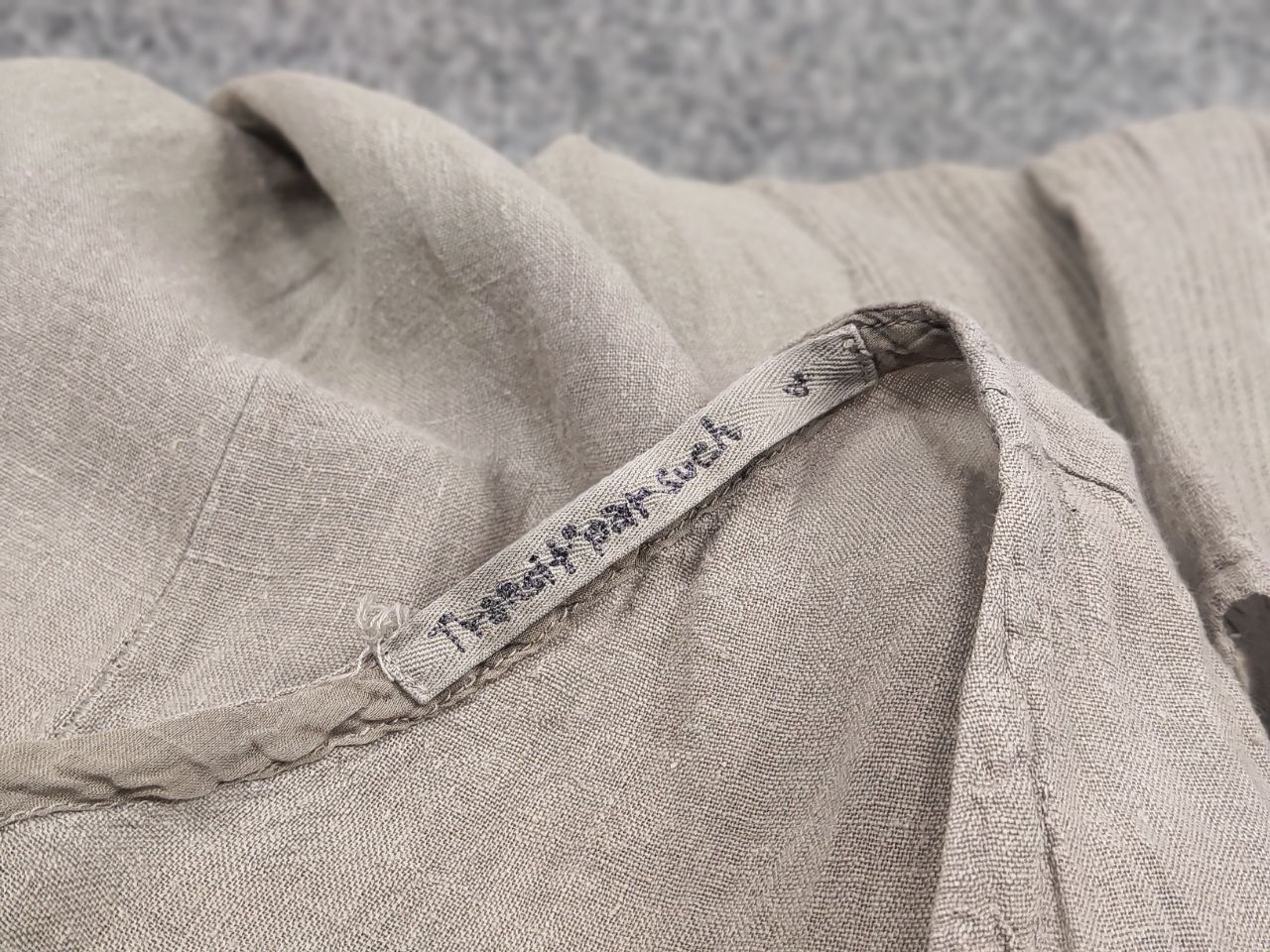 Transit Transit Par Such design Beige Linen A line Long Dress Size XL / US 12-14 / IT 48-50 - 10 Thumbnail