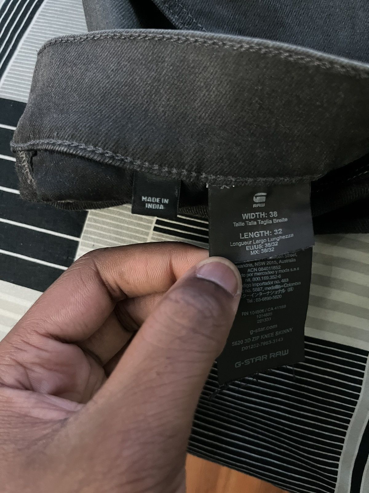 G-Star 5620 G Star Raw Jeans Size US 38 / EU 54 - 3 Thumbnail