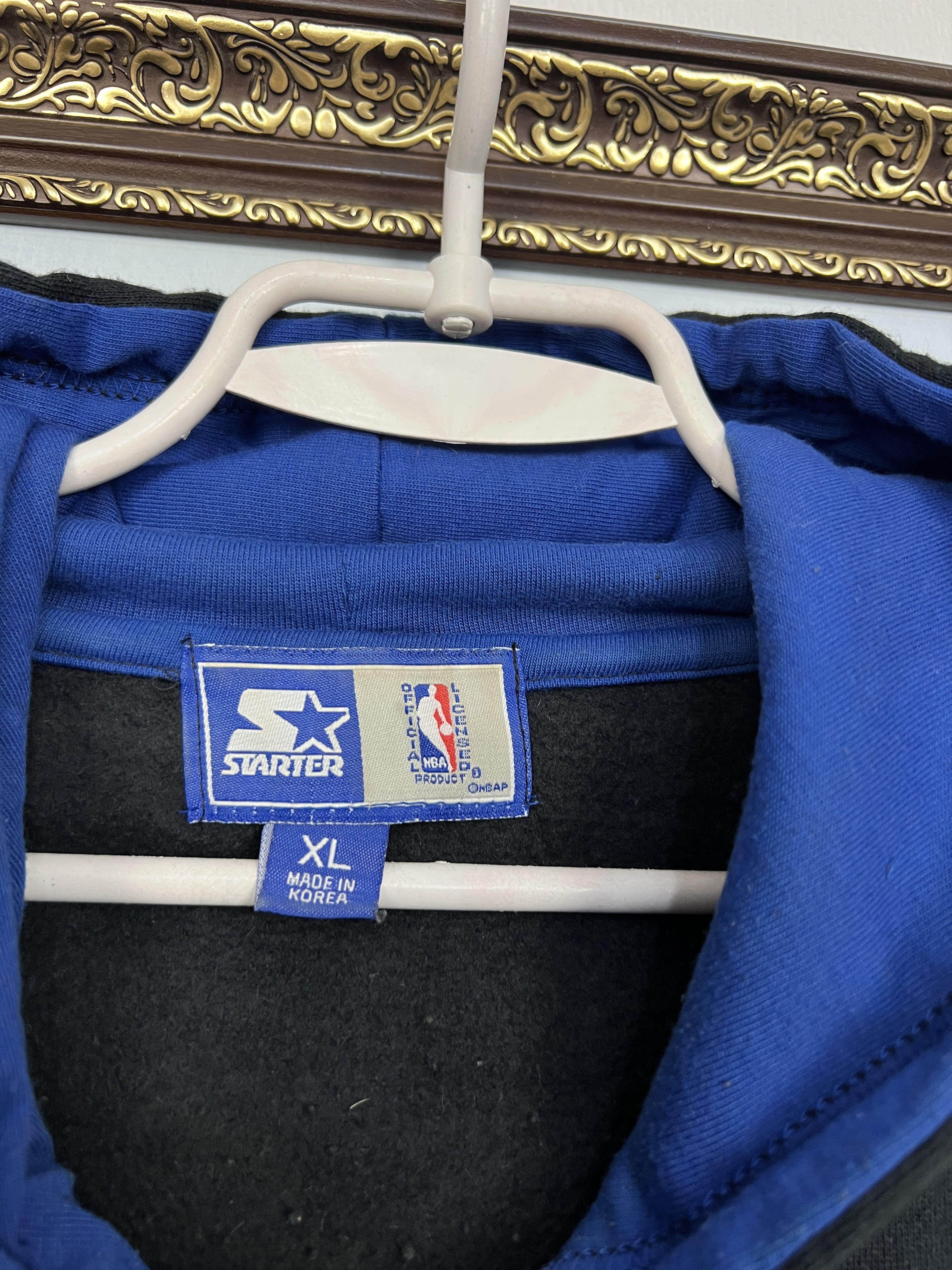 Starter Vintage 90's Orlando Magic NBA Hoodie Jacket Big Logo Rare Size US XL / EU 56 / 4 - 7 Thumbnail