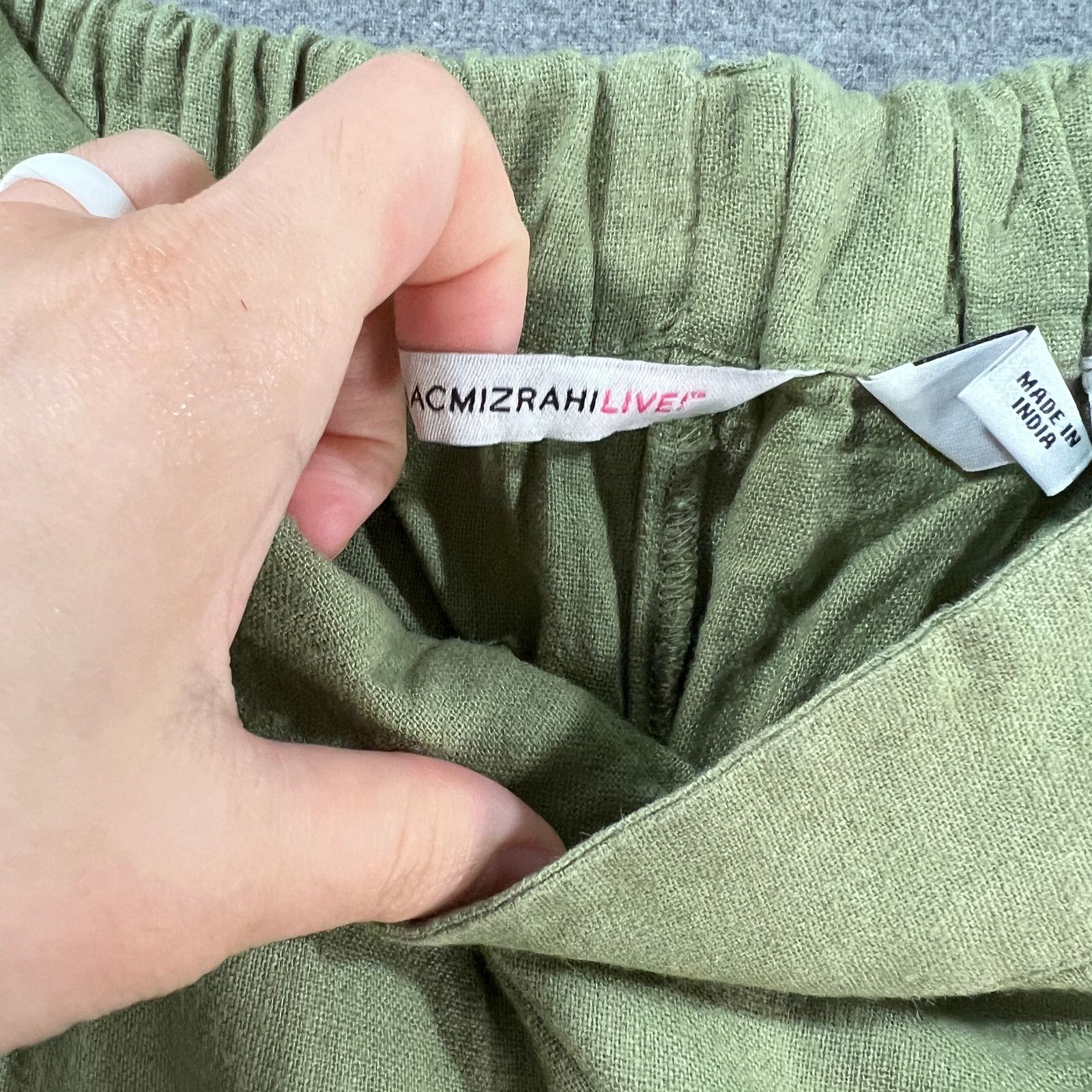 Other Isaac Mizrahi Live! Regular Bridgehampton Linen Blend P Size 34" / US 12 / IT 48 - 4 Thumbnail