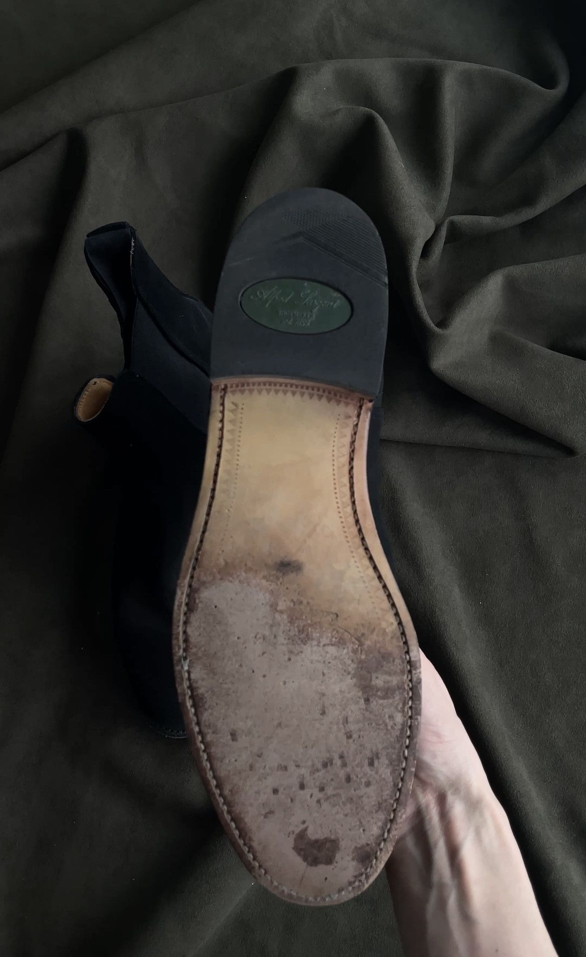 Alfred Sargent Suede Chelsea Boots Size US 7 / IT 37 - 4 Thumbnail