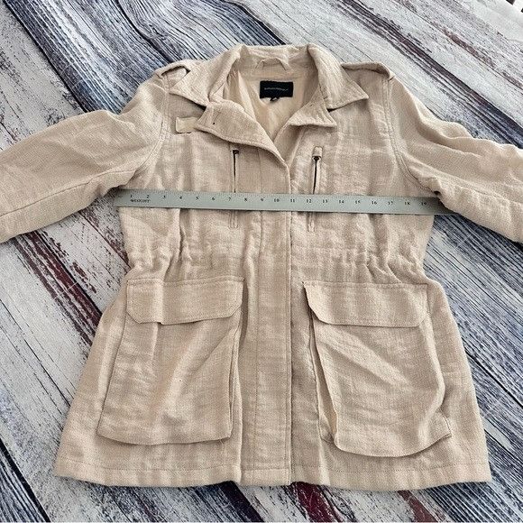 Banana Republic Banana Republic French Utility Field Textured Jacket Oyster Size S / US 4 / IT 40 - 9 Thumbnail