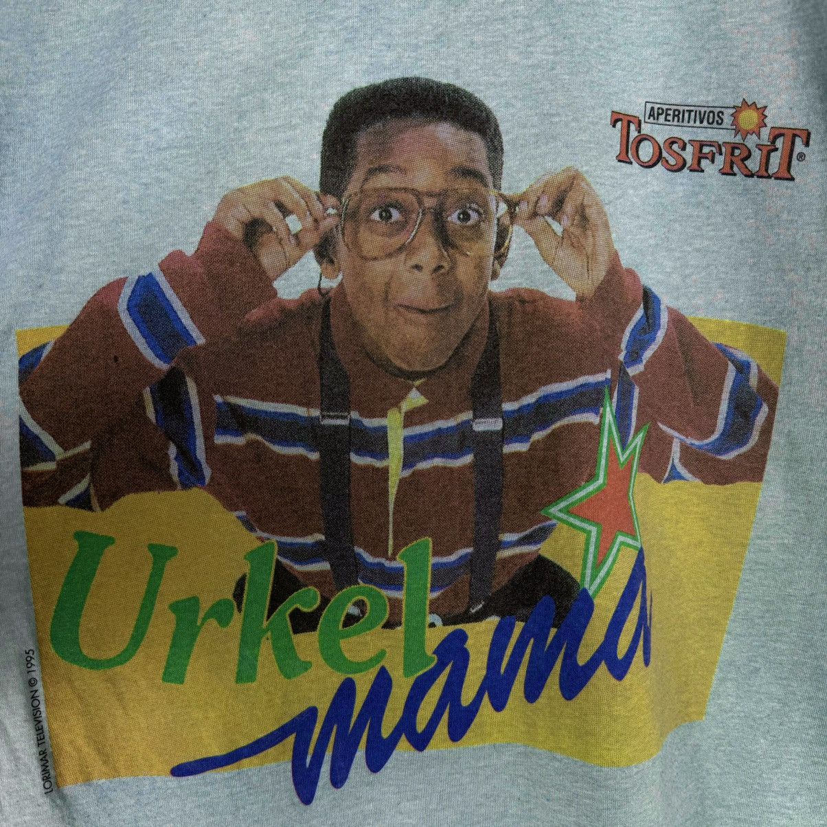 Vintage Vintage 1995 Steve Urkel Vision UrkelMania Rare Euro T Shirt Size US M / EU 48-50 / 2 - 3 Thumbnail