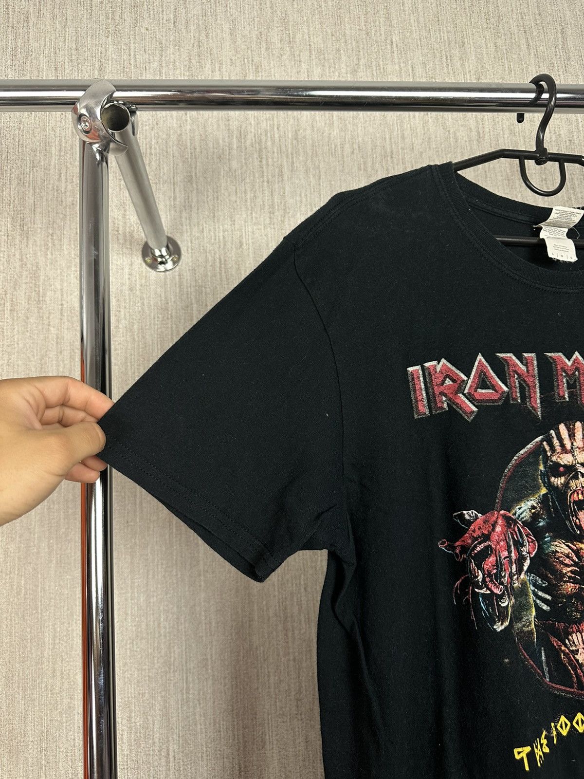 Band Tees × Iron Maiden 2018 Iron Maiden The Book Of Souls band tees rock Tee Size US L / EU 52-54 / 3 - 6 Thumbnail