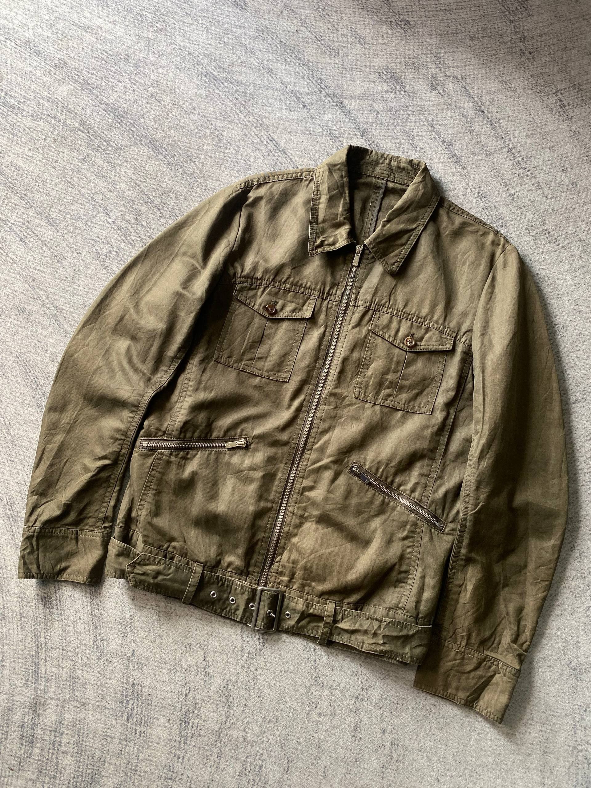 Ships Jet Blue Ships Jet Blue Utility Belted Field Jacket Army Style Size US M / EU 48-50 / 2 - 2 Thumbnail