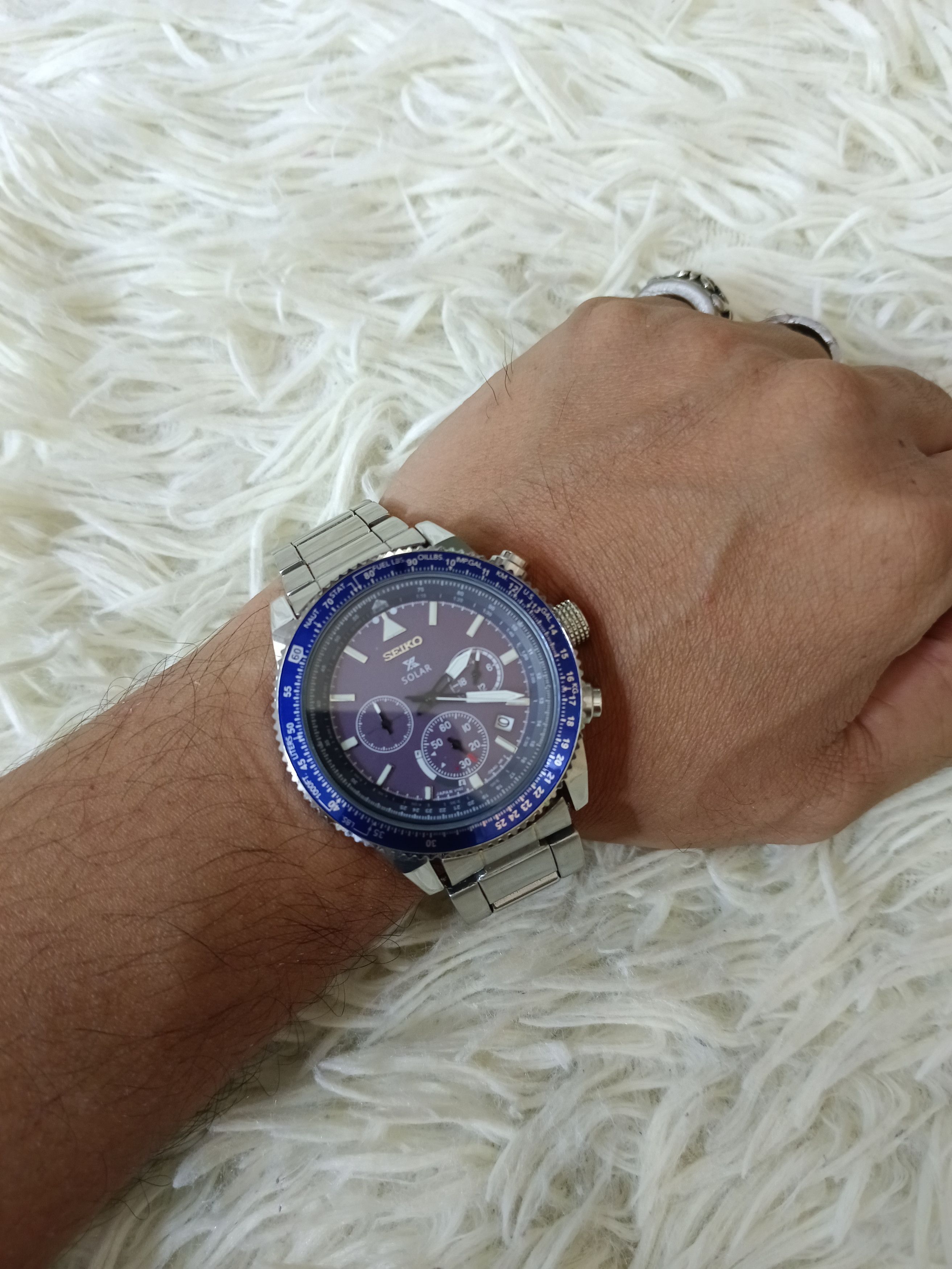 Seiko SEIKO X SOLAR SAPPHIRE CRYSTAL Size ONE SIZE - 7 Thumbnail