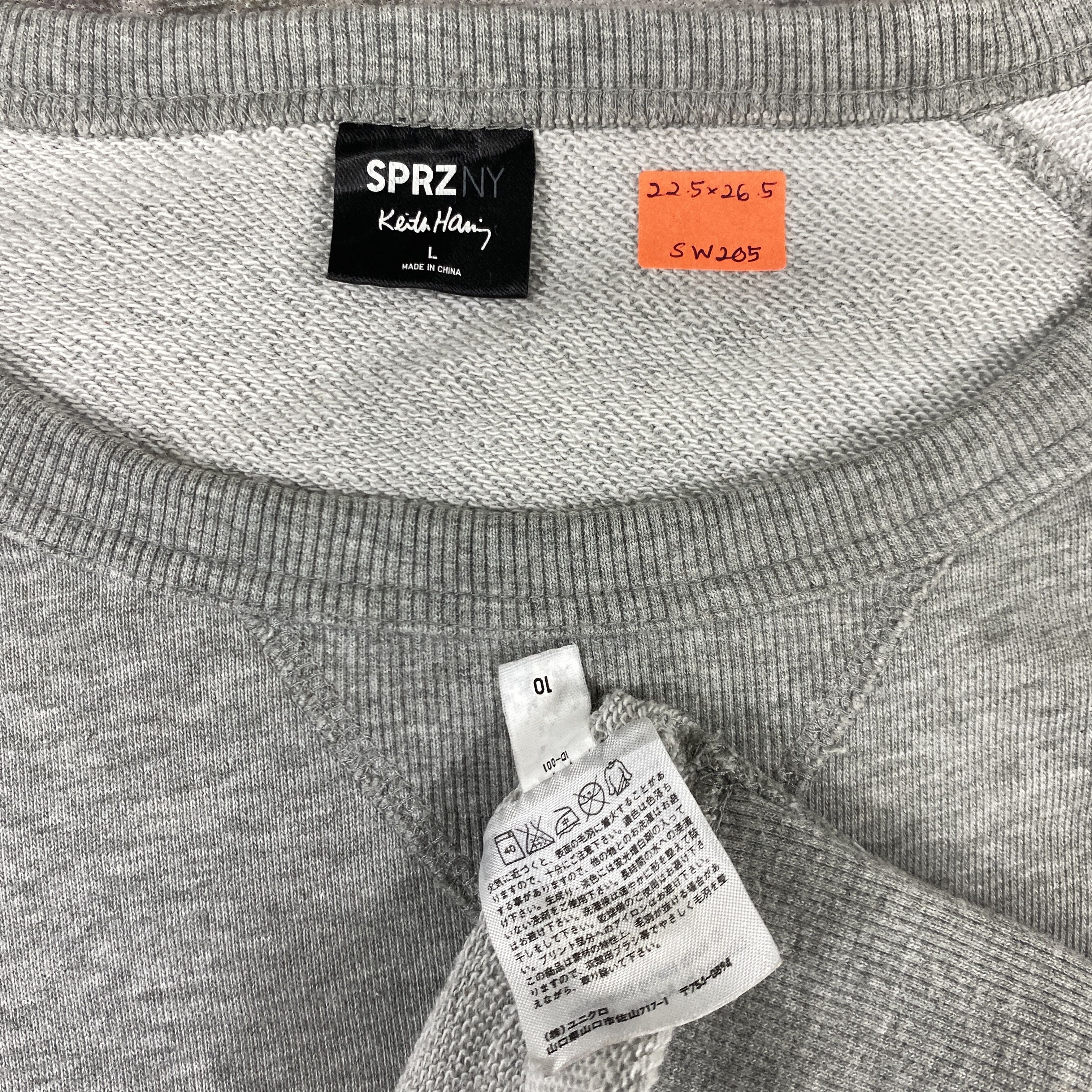 Keith Haring Keith Haring SPRZNY Crewneck Sweatshirt -SW205 Size US L / EU 52-54 / 3 - 4 Thumbnail