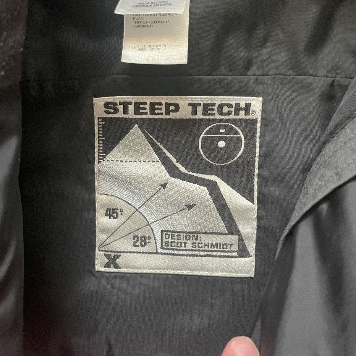 The North Face Vintage North Face Steep Tech Scot Schmidt Ski Jacket Mens Size US L / EU 52-54 / 3 - 6 Thumbnail
