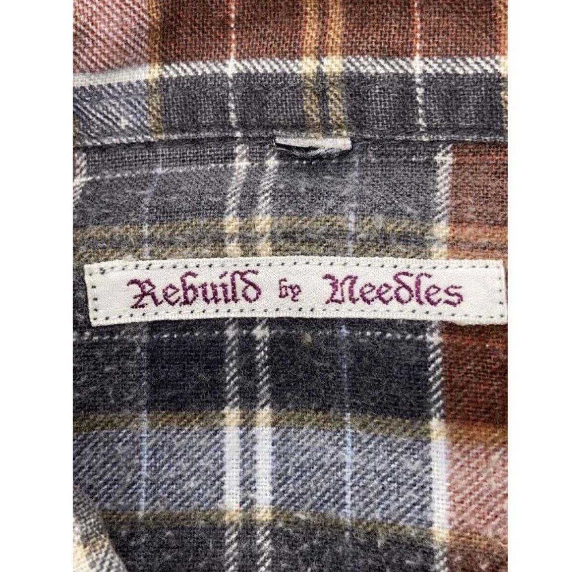Needles Rebuild by needles Flannel shirt Size US XL / EU 56 / 4 - 3 Thumbnail