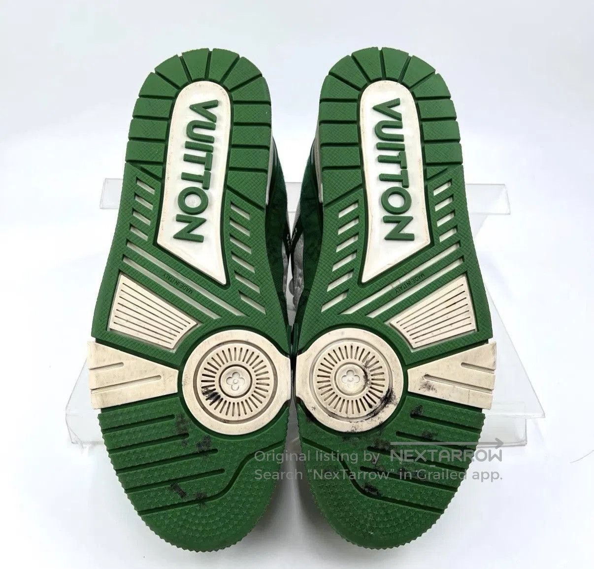 Louis Vuitton Green Low. Size US 8 / EU 41 - 8 Thumbnail
