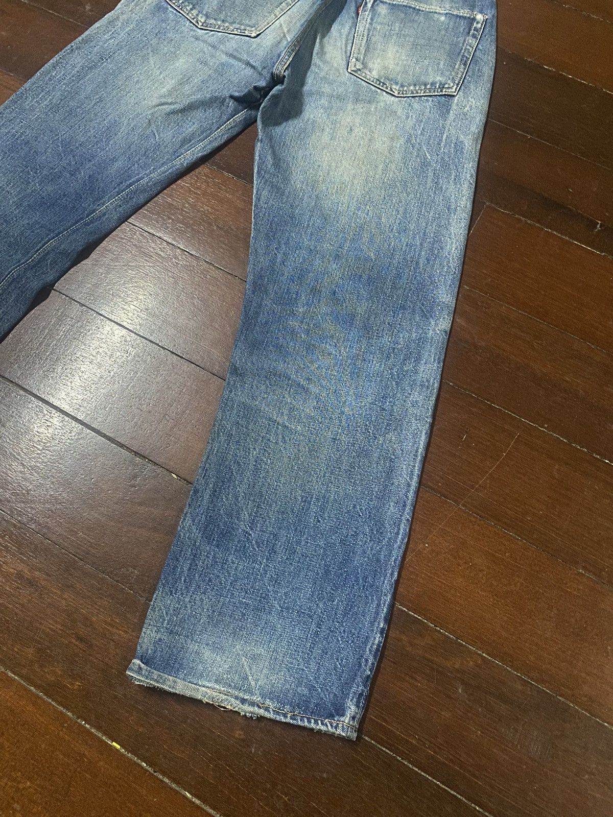 Warehouse Fire 🔥🔥 vintage warehouse v stich button hidden rivet Size US 31 - 12 Thumbnail