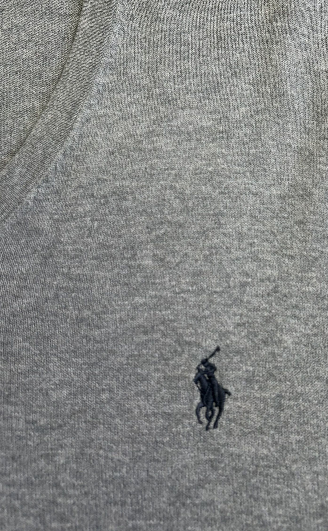 Polo Ralph Lauren Polo Ralph Lauren V-neck cashmere gray sweater medium Size US M / EU 48-50 / 2 - 7 Thumbnail