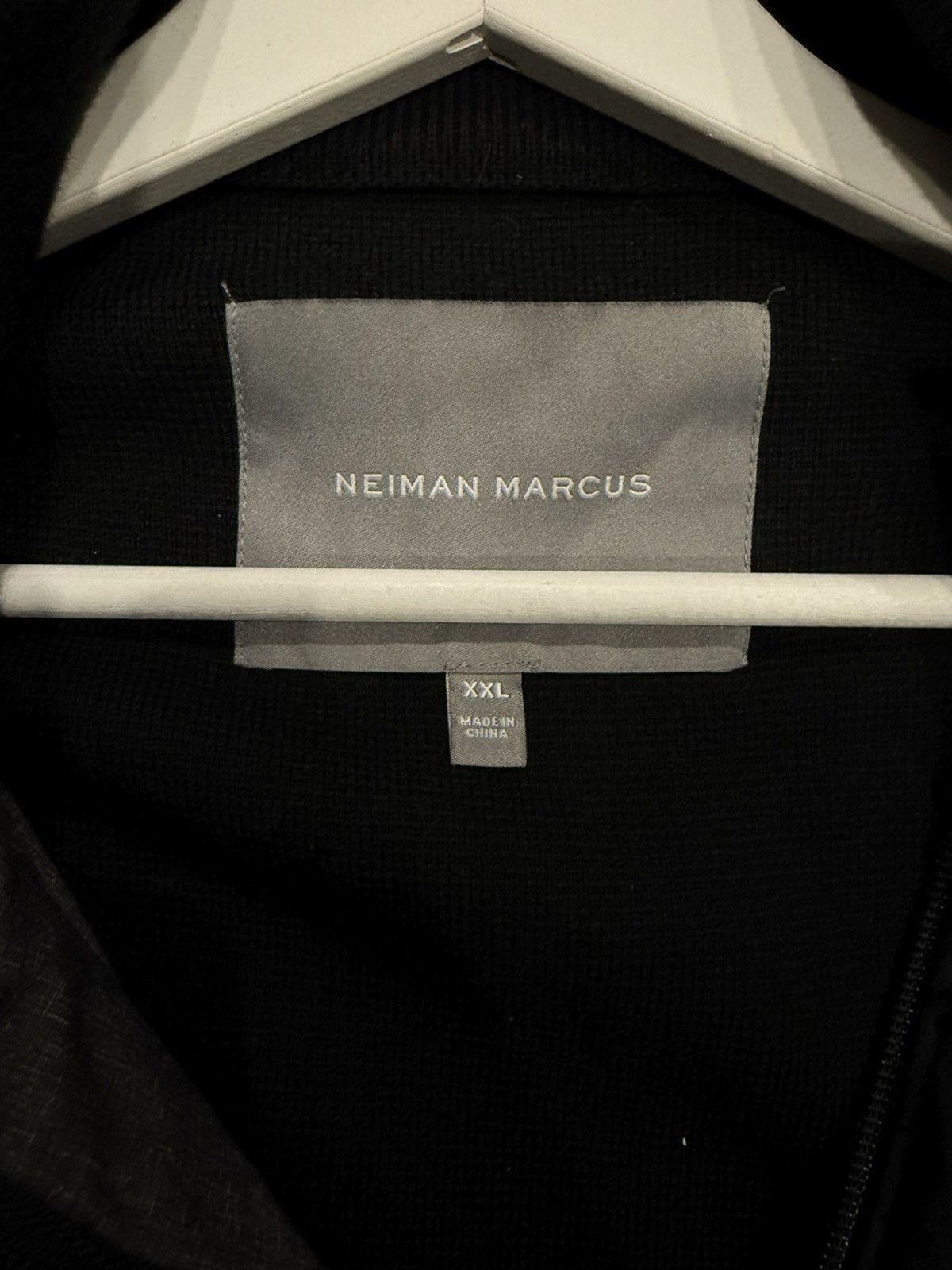 Neiman Marcus Neiman Marcus Men's Wool and Nylon Full-Zip Jacket XXL Size US XXL / EU 58 / 5 - 3 Thumbnail