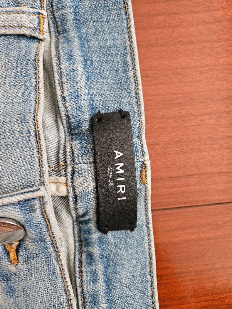 Amiri Amiri First-generation OG blue diamond jeans Size US 38 / EU 54 - 3 Thumbnail