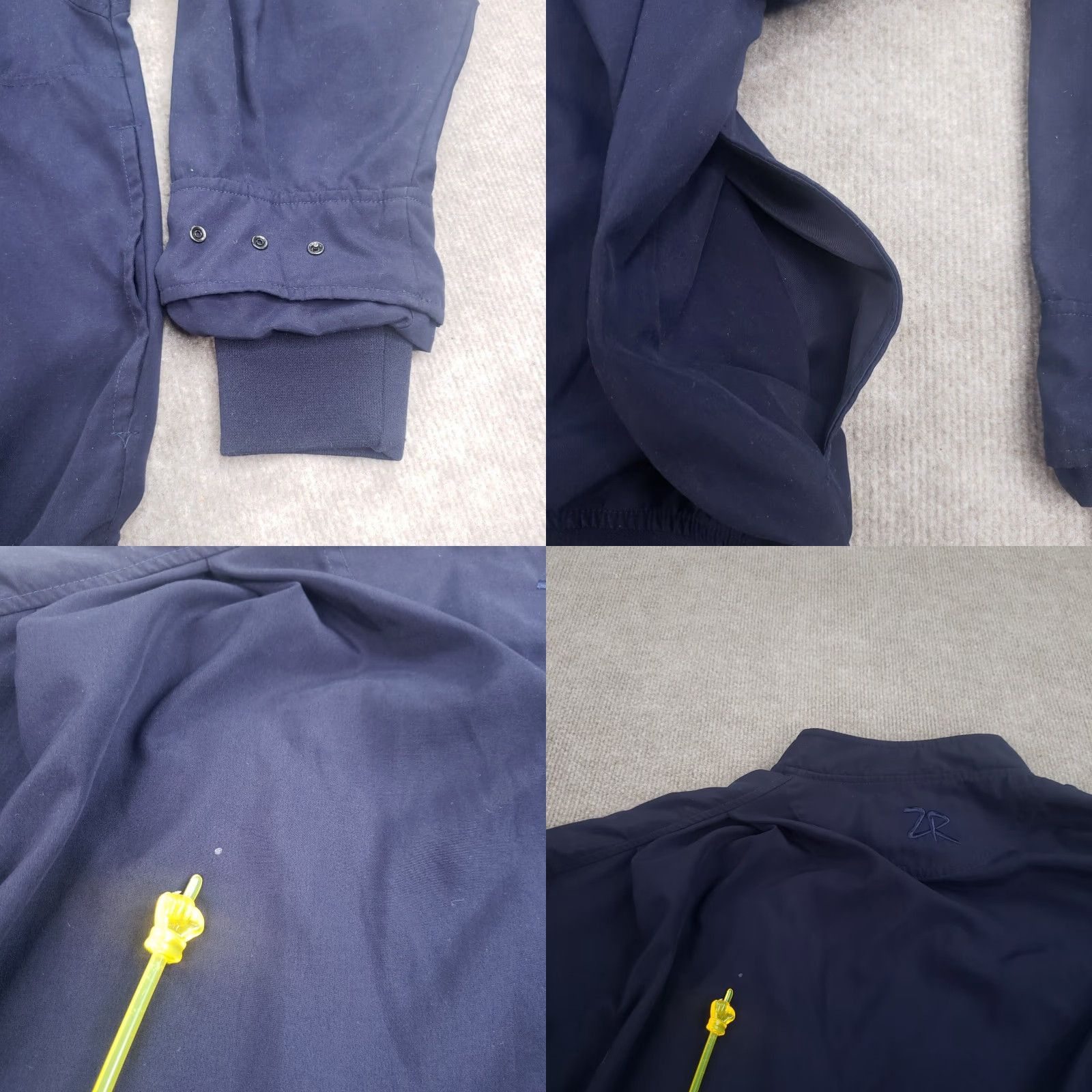 Vintage Zero Restriction Windbreaker Jacket Mens Large Blue 1/4 Zip Pullover Golf Size US L / EU 52-54 / 3 - 8 Thumbnail