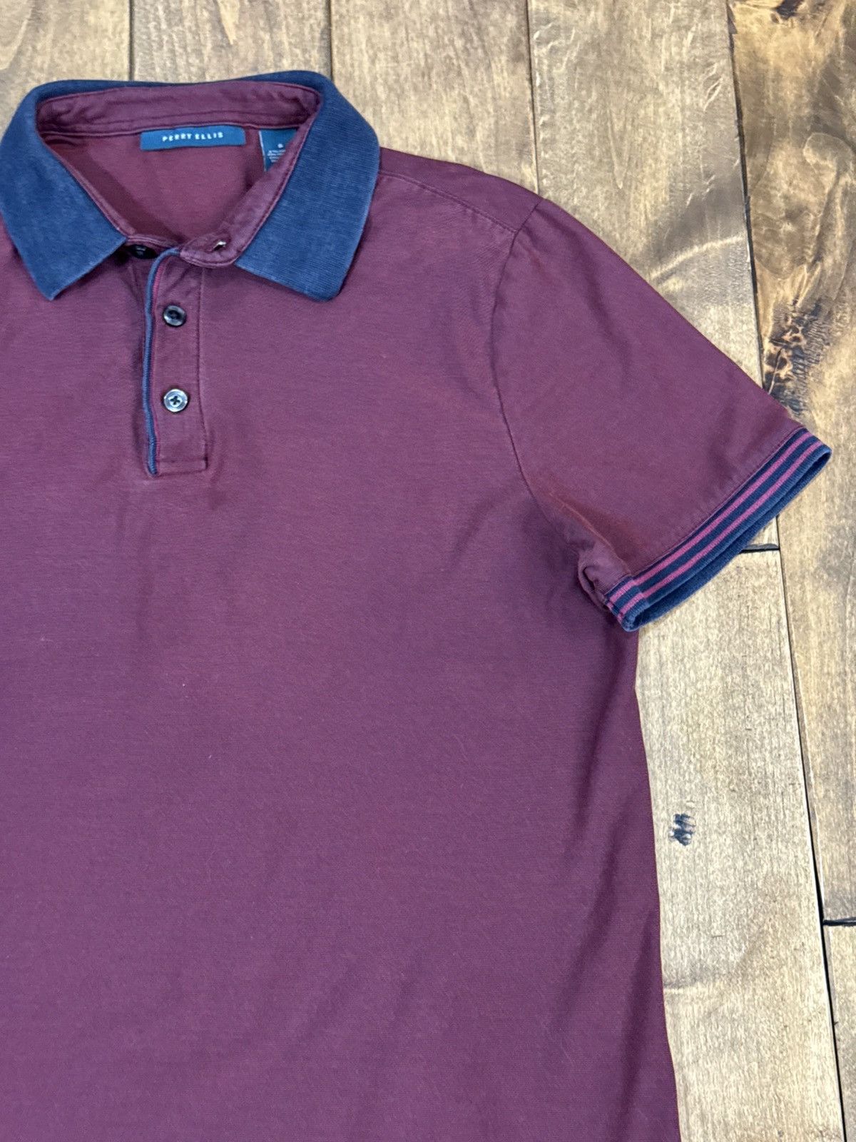 Perry Ellis Perry Ellis Polo Shirt Size US S / EU 44-46 / 1 - 5 Thumbnail