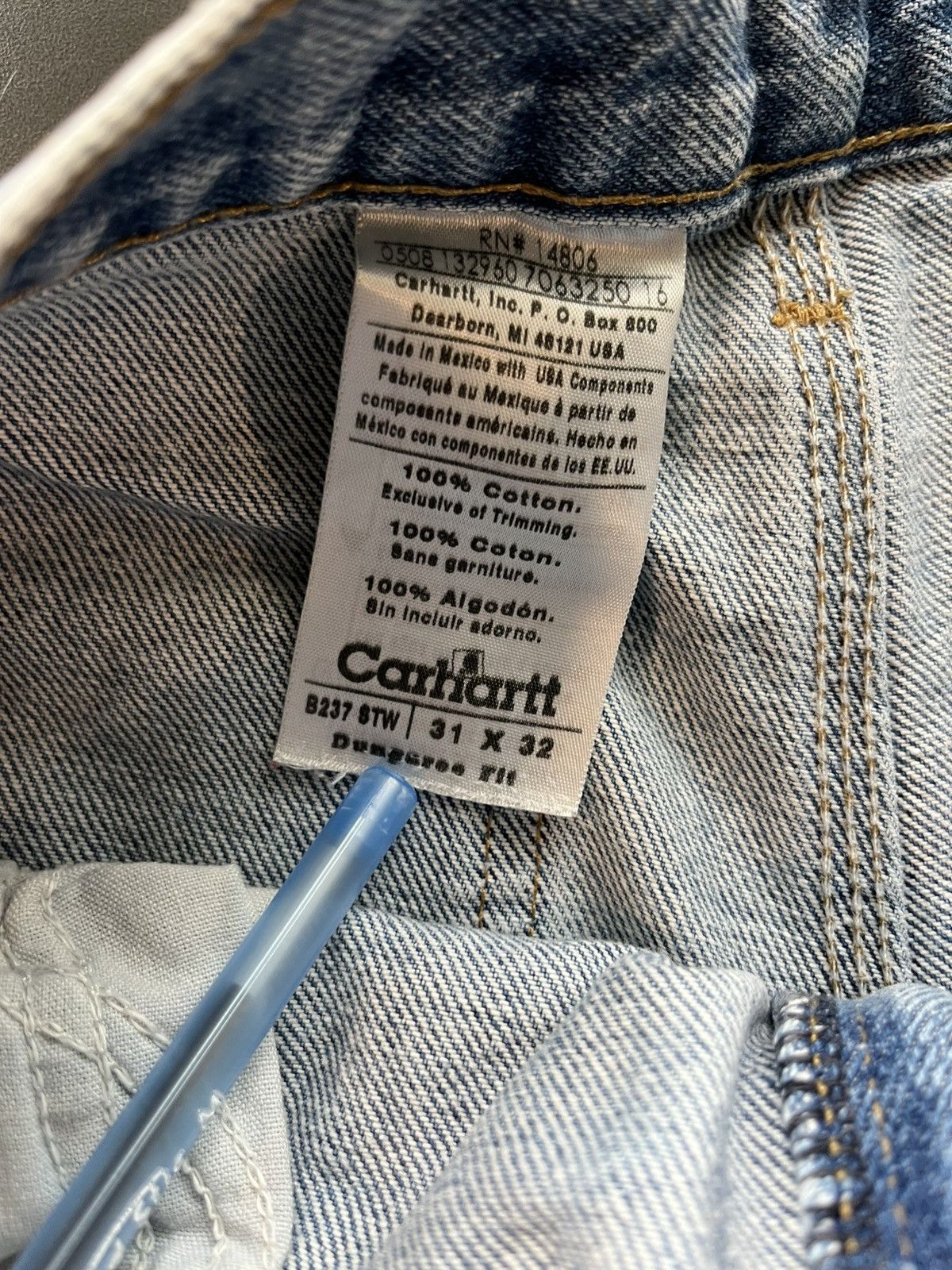 Carhartt × Vintage Carhartt denim jeans Size US 30 / EU 46 - 5 Thumbnail