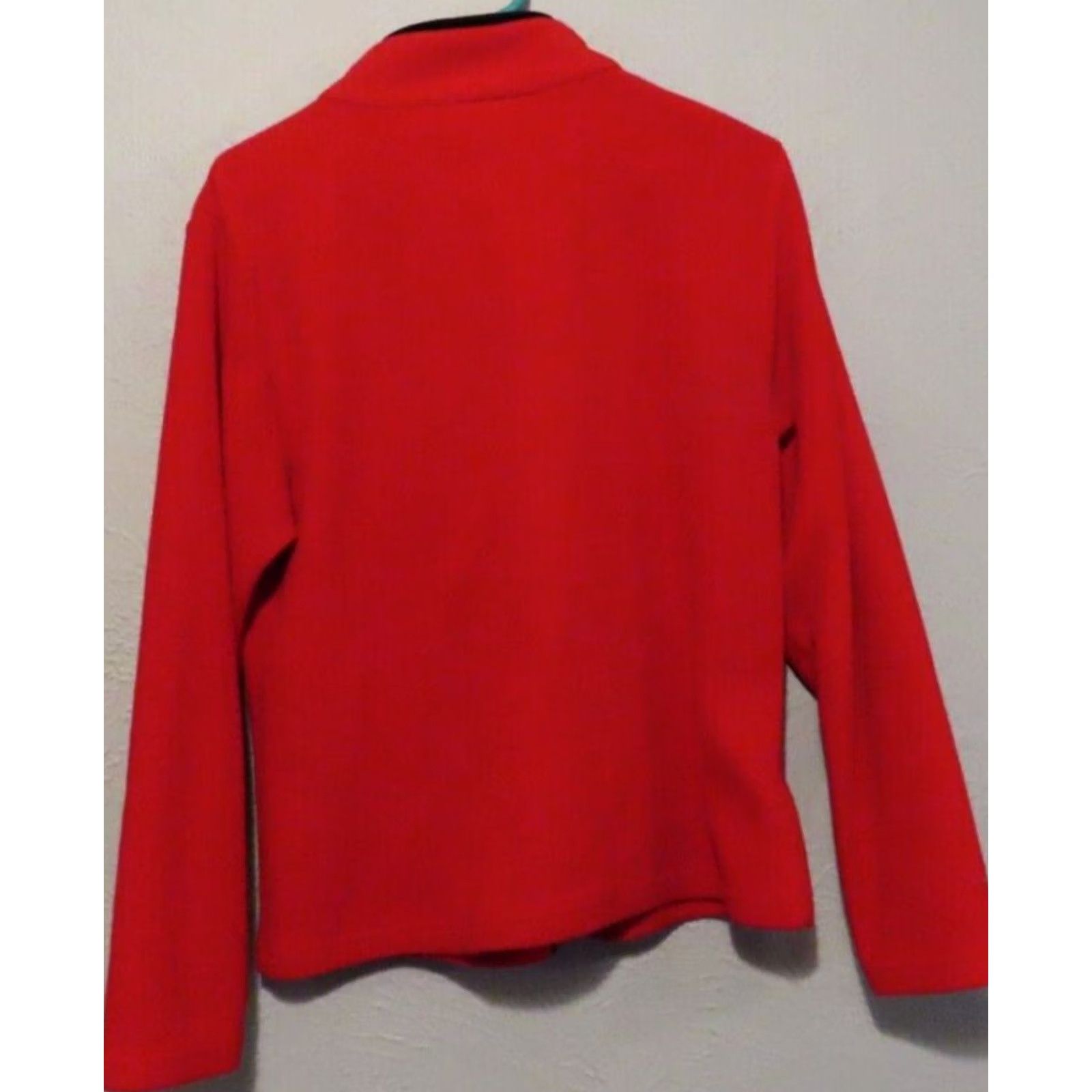 Vintage VINTAGE Decorated Originals Red Full Zip Sweater Cardinal Pinecone Womens M Size M / US 6-8 / IT 42-44 - 5 Thumbnail